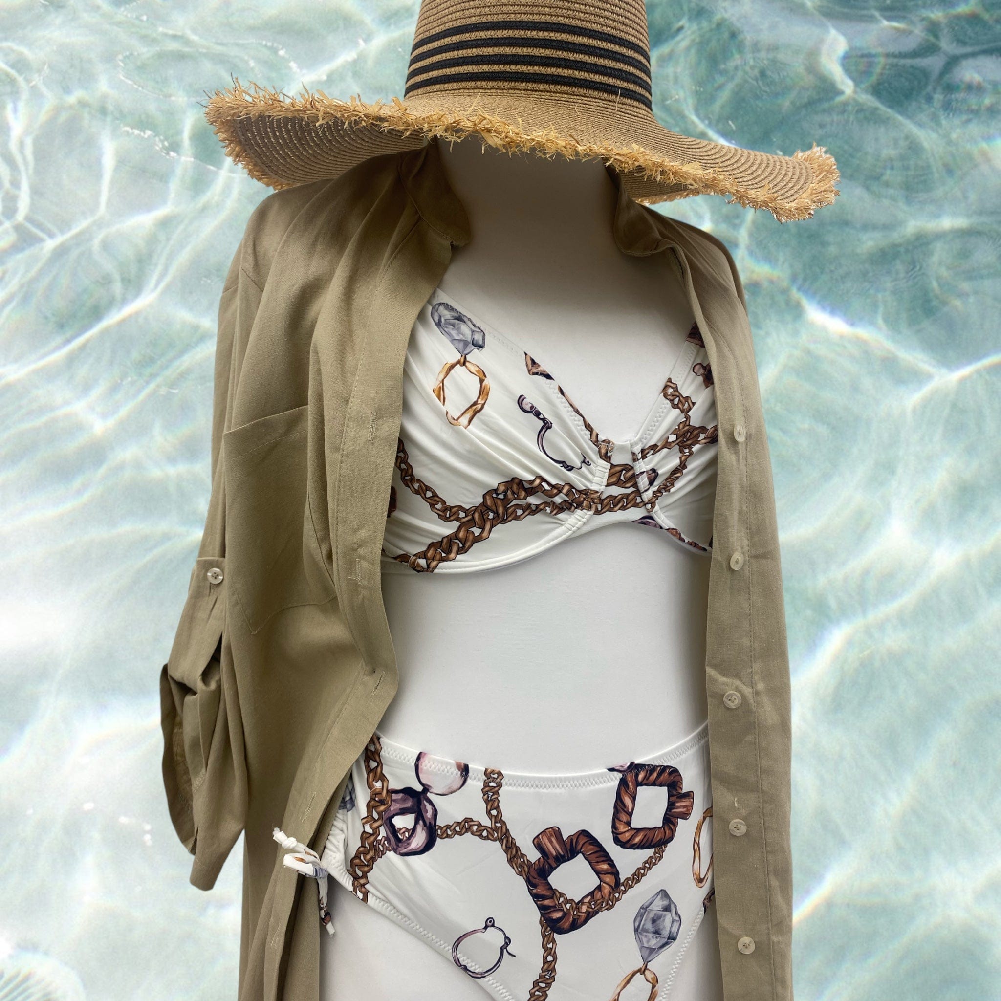 Costume Chain 2 Pezzi