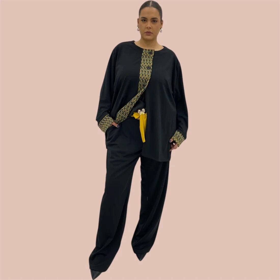 Pantalone Black Rombi