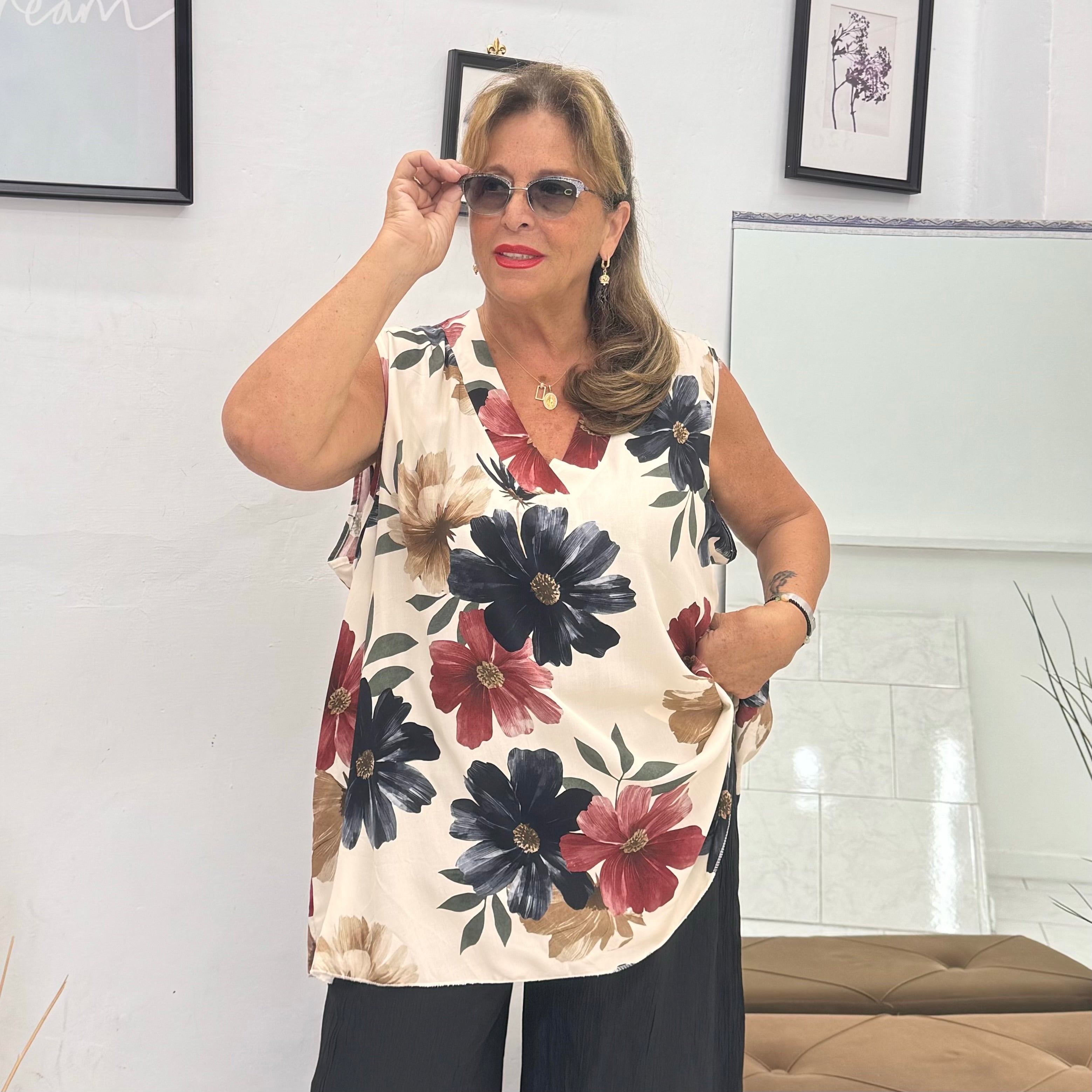 Blusa Eden Floreale