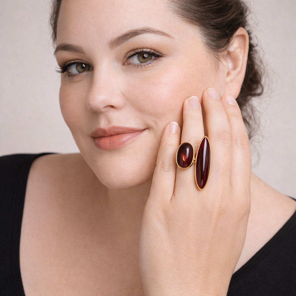 Anello Double Pietra