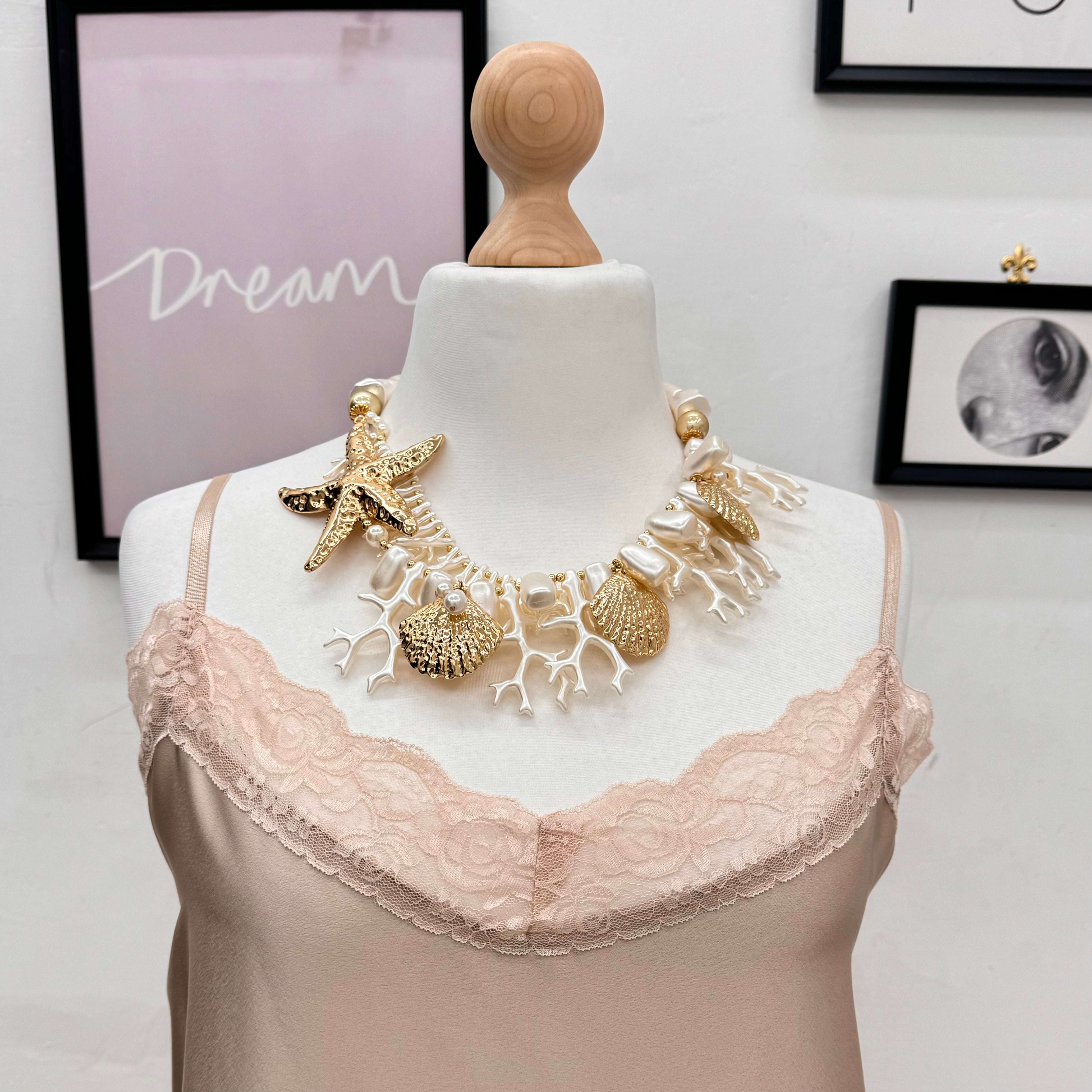 Collana Ischia Champagne