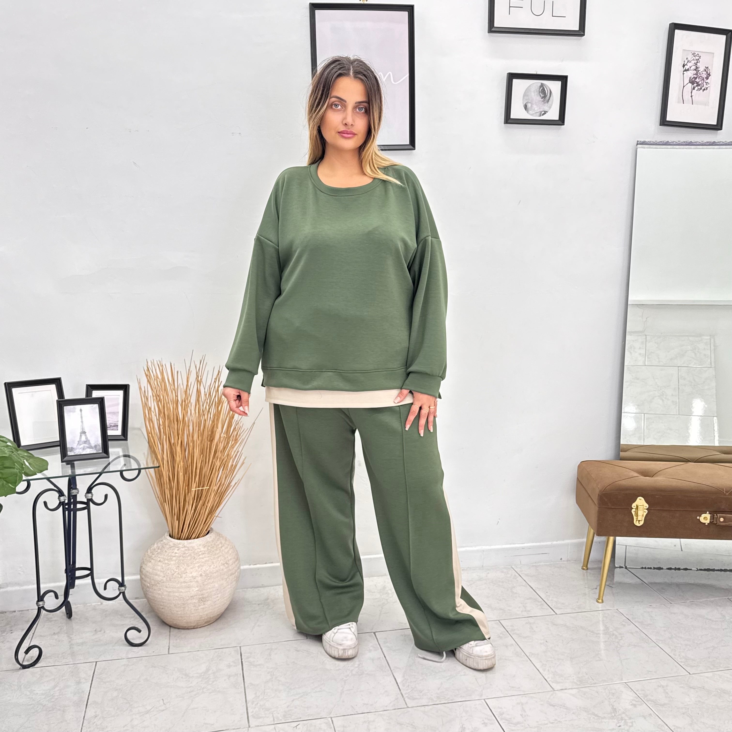 Tuta Bicolor Zip