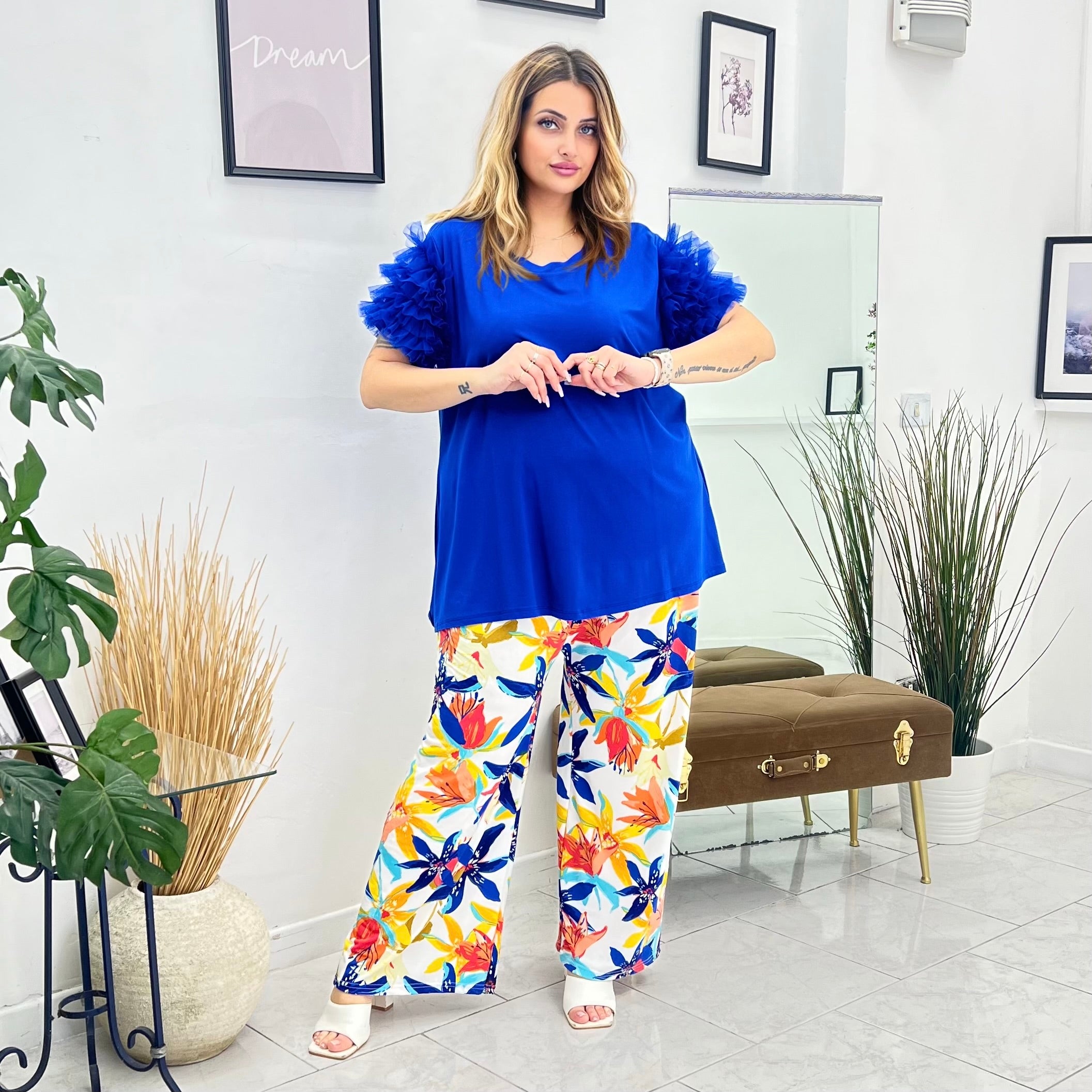 TOTAL LOOK TULLE BLUETTE