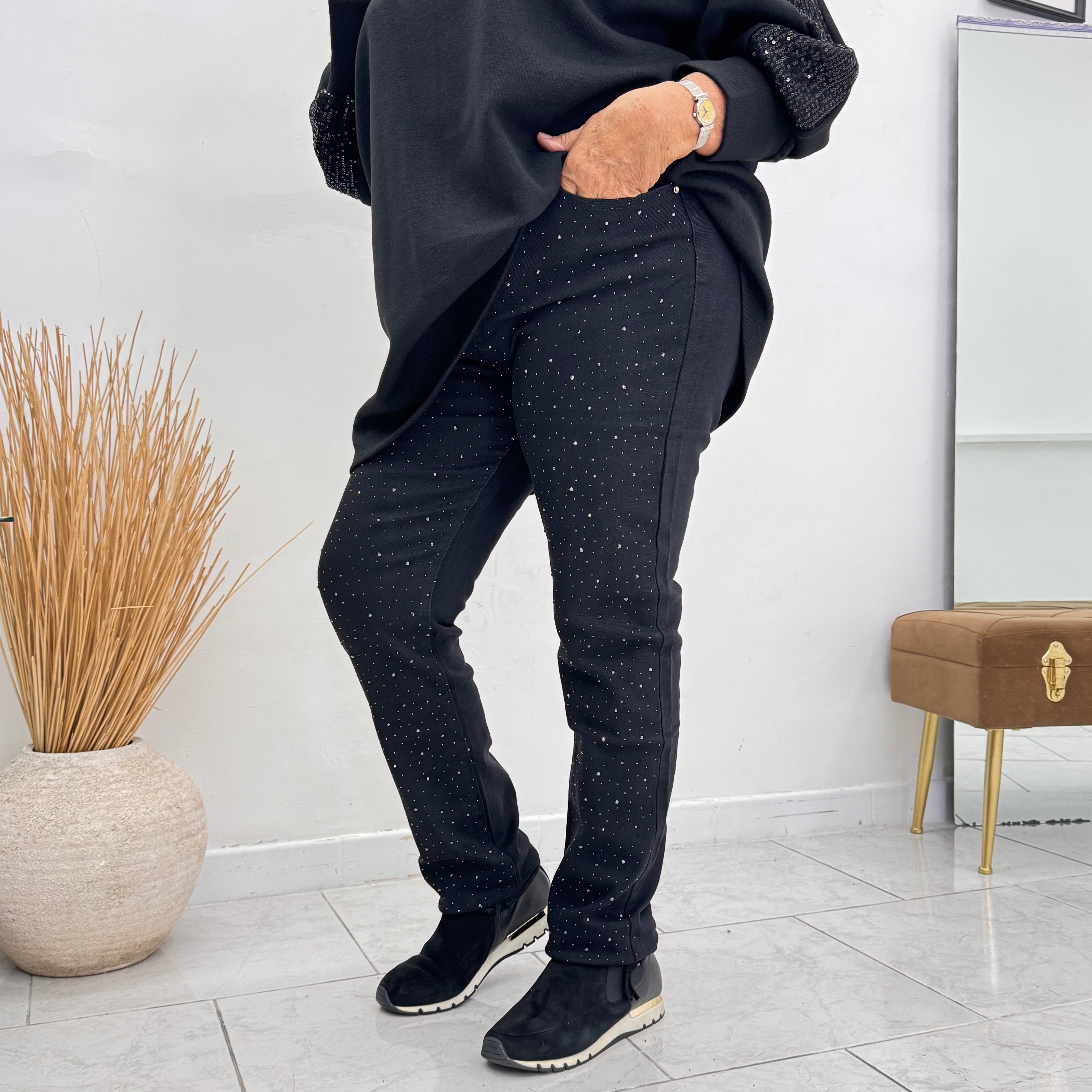 Jeans Strass -5KG