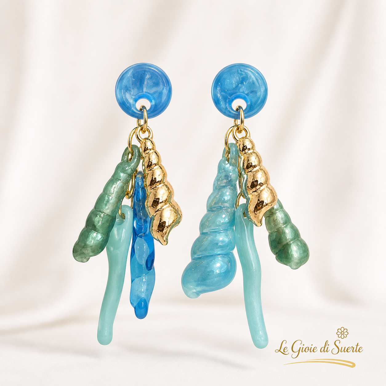 Orecchini Coral Reef Chic