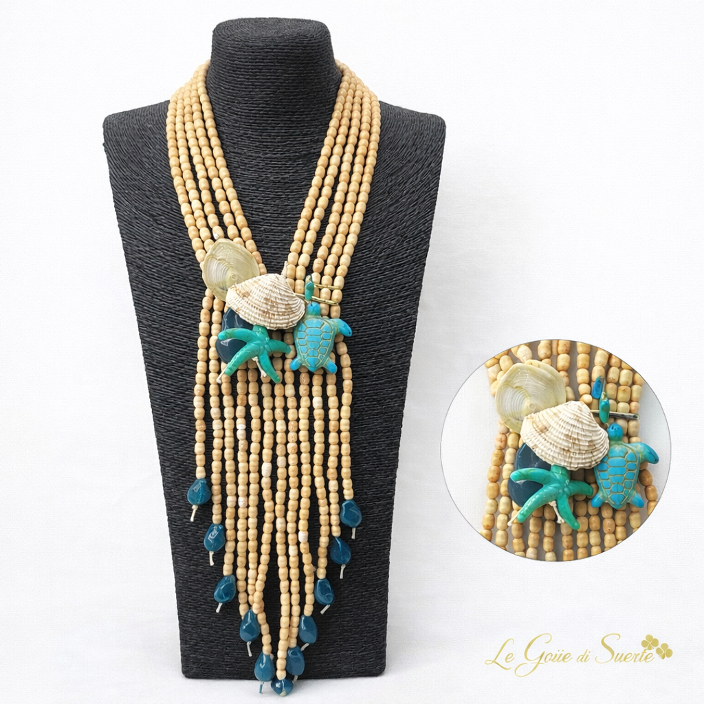 Collana Corallo & Mare