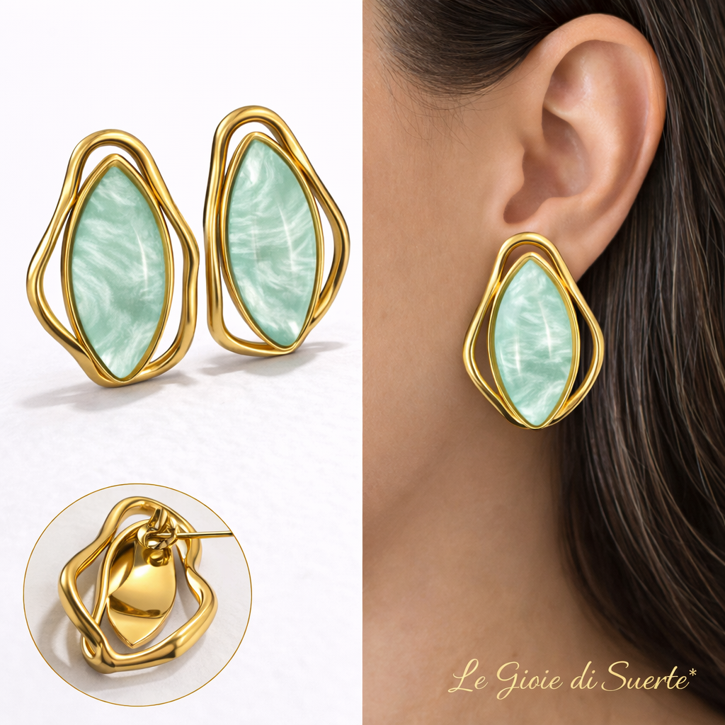 Orecchini Giada