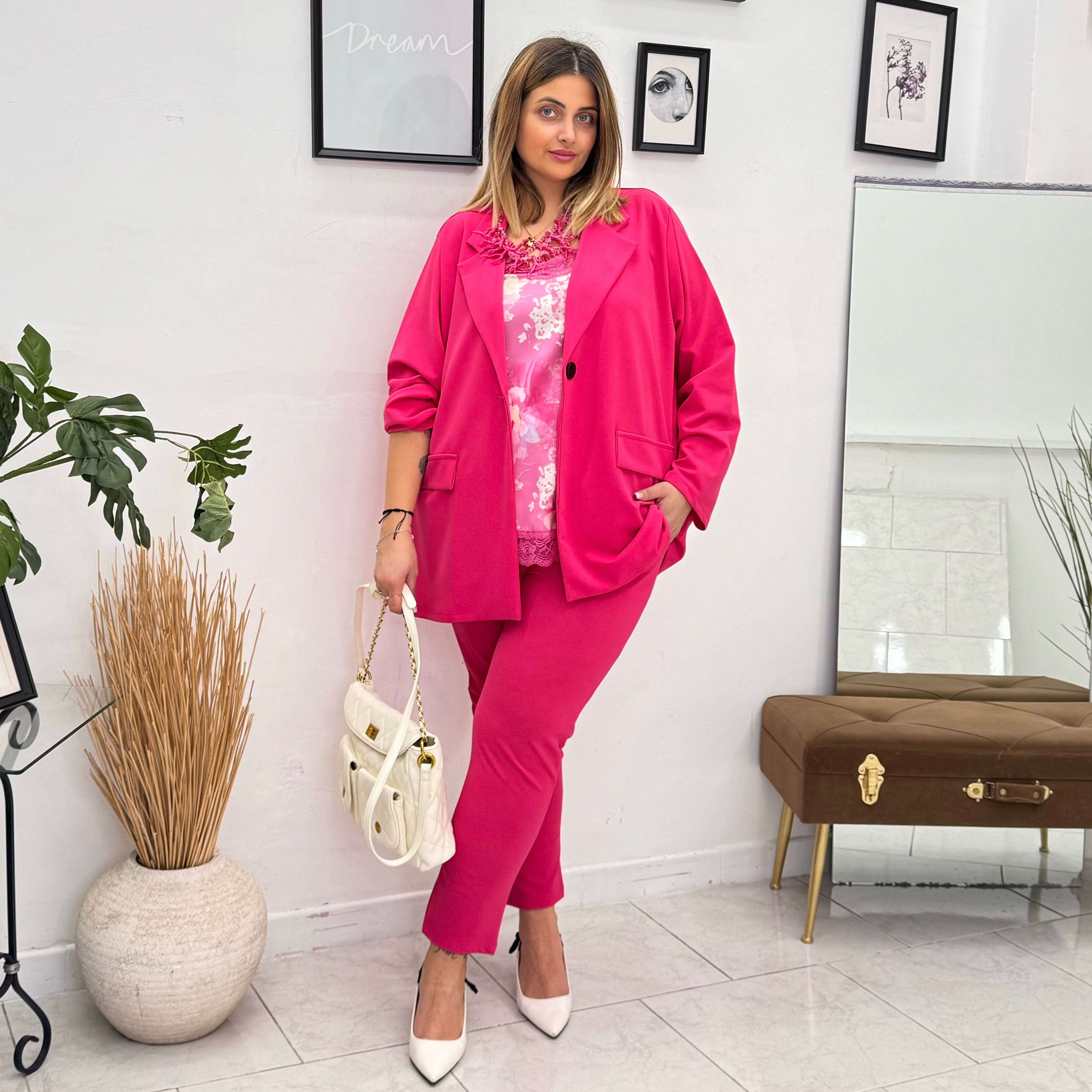 Tailleur elasticizzato per donne curvy Giuly