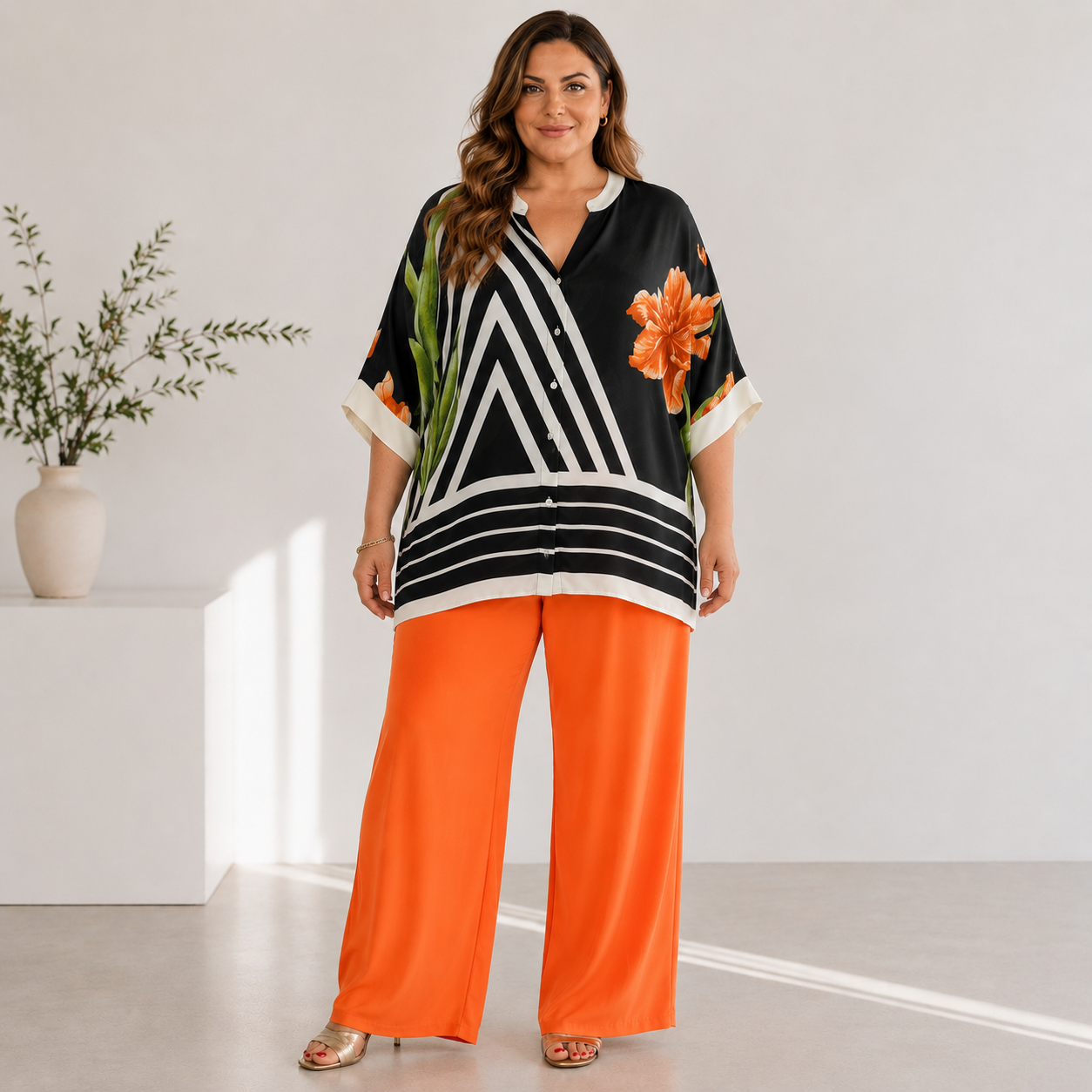 Casacca Linee & Petali