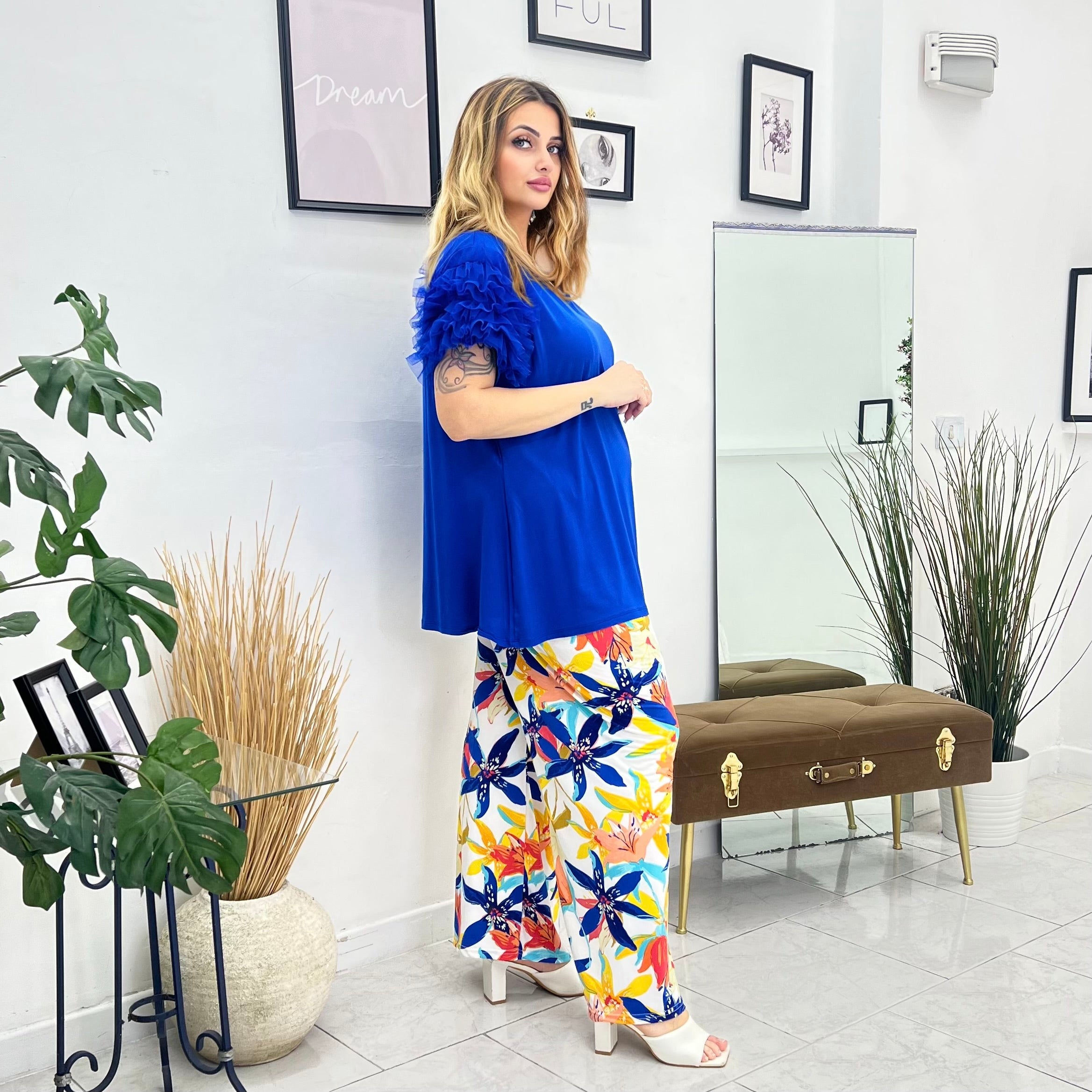 TOTAL LOOK TULLE BLUETTE