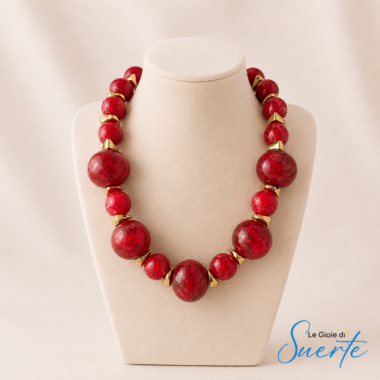 Collana Ruby Elegance