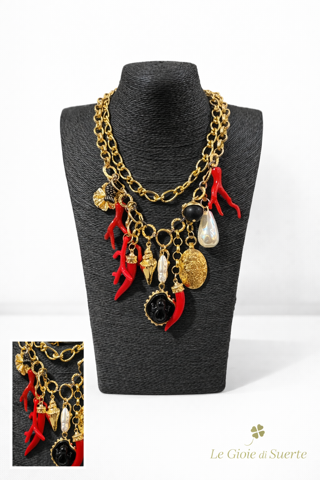 Collana Amuleto Mediterraneo