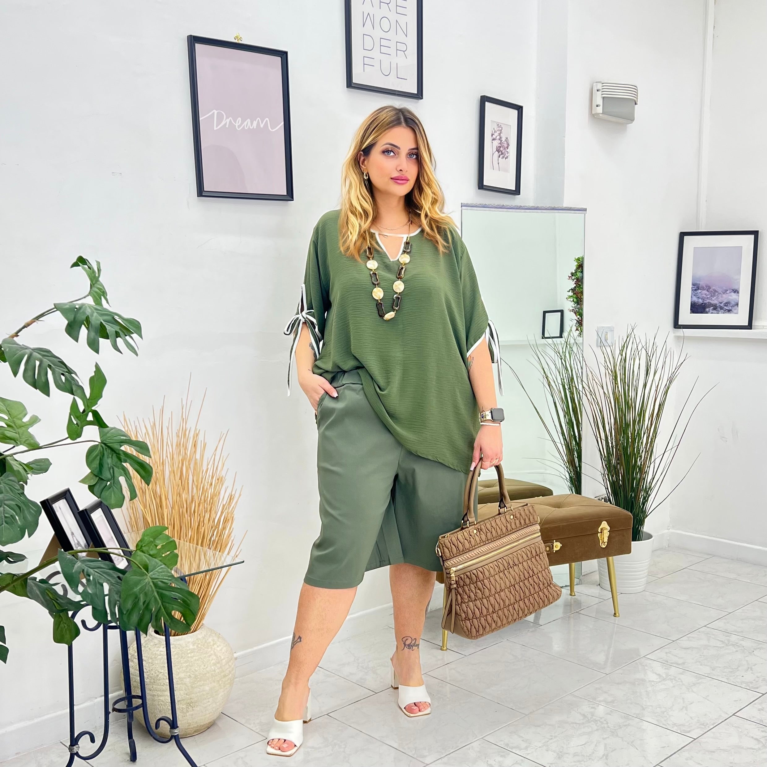TOTAL LOOK ANITA VERDE