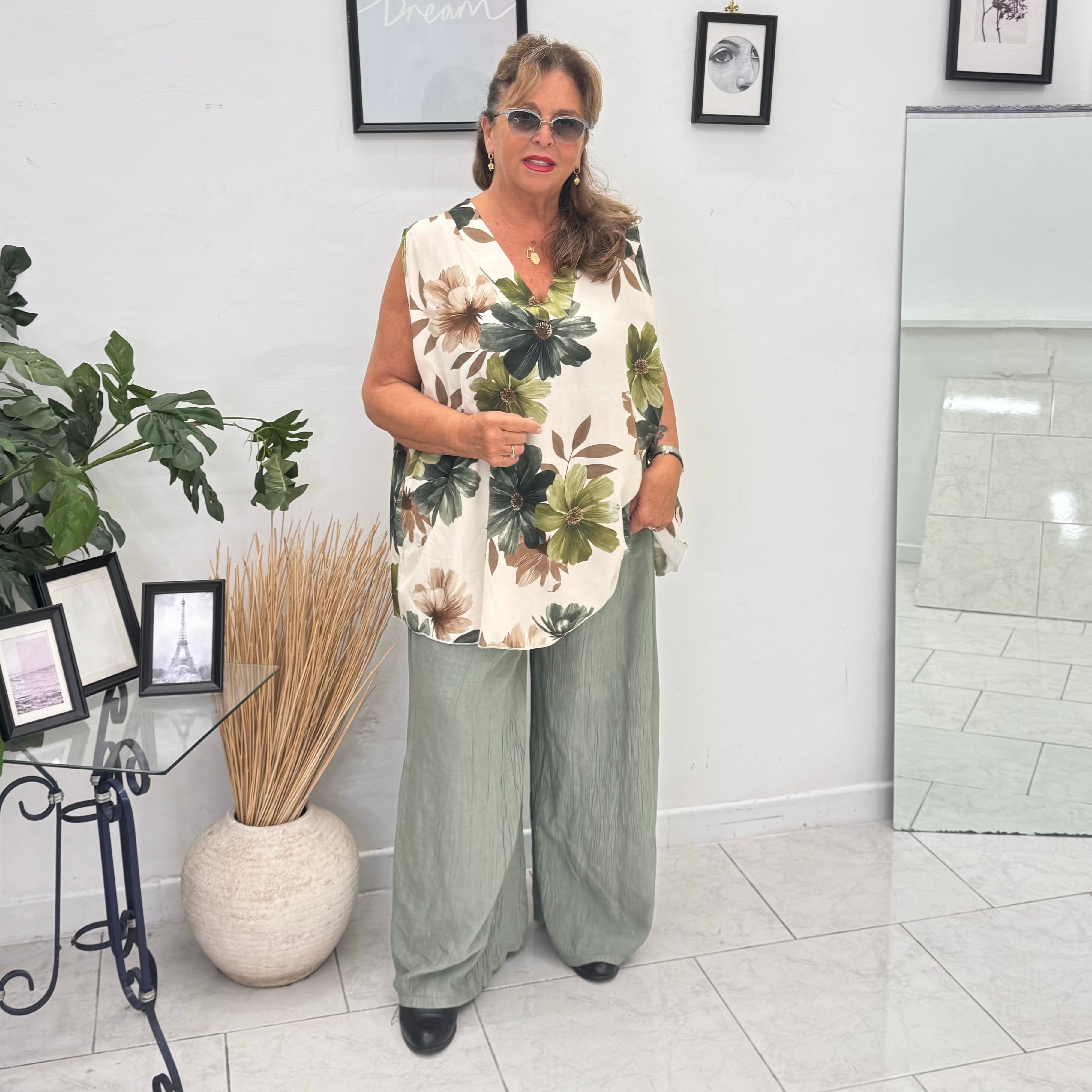 Blusa Eden Floreale
