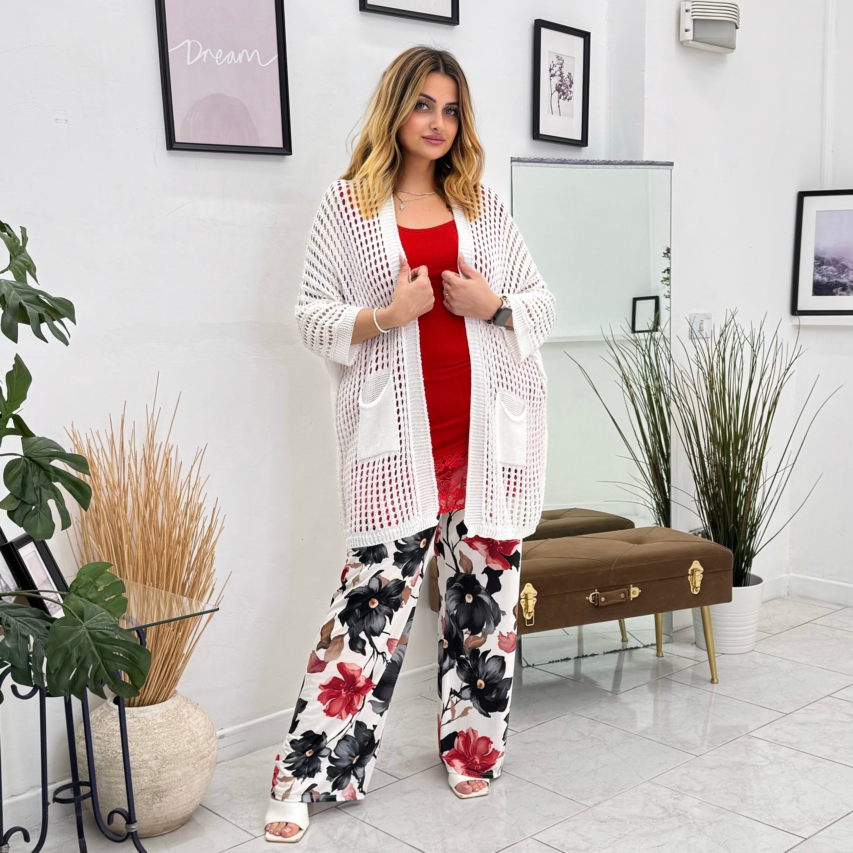 TOTAL LOOK 3 PEZZI RED