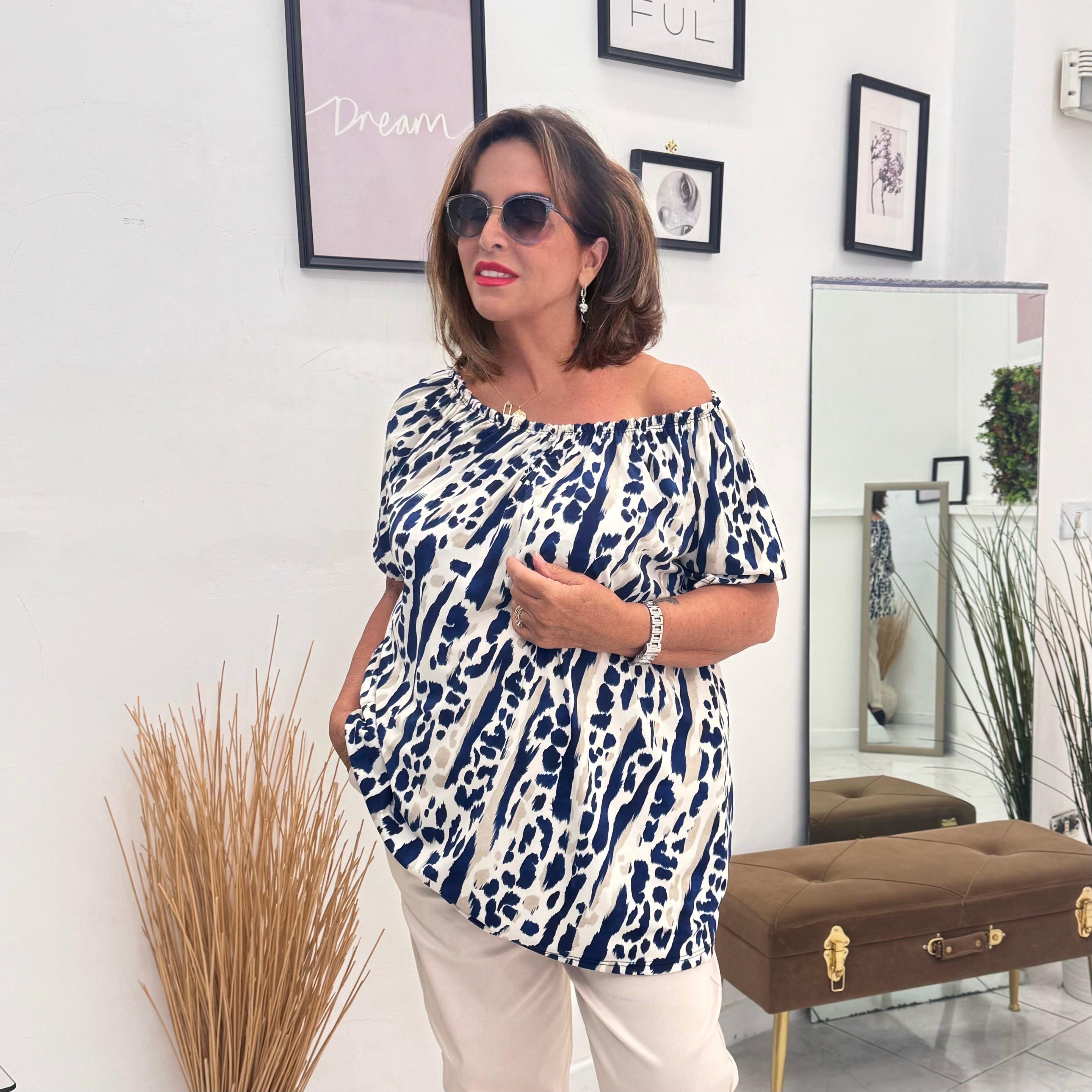 TOTAL LOOK MANOLA BLU/BLUETTE