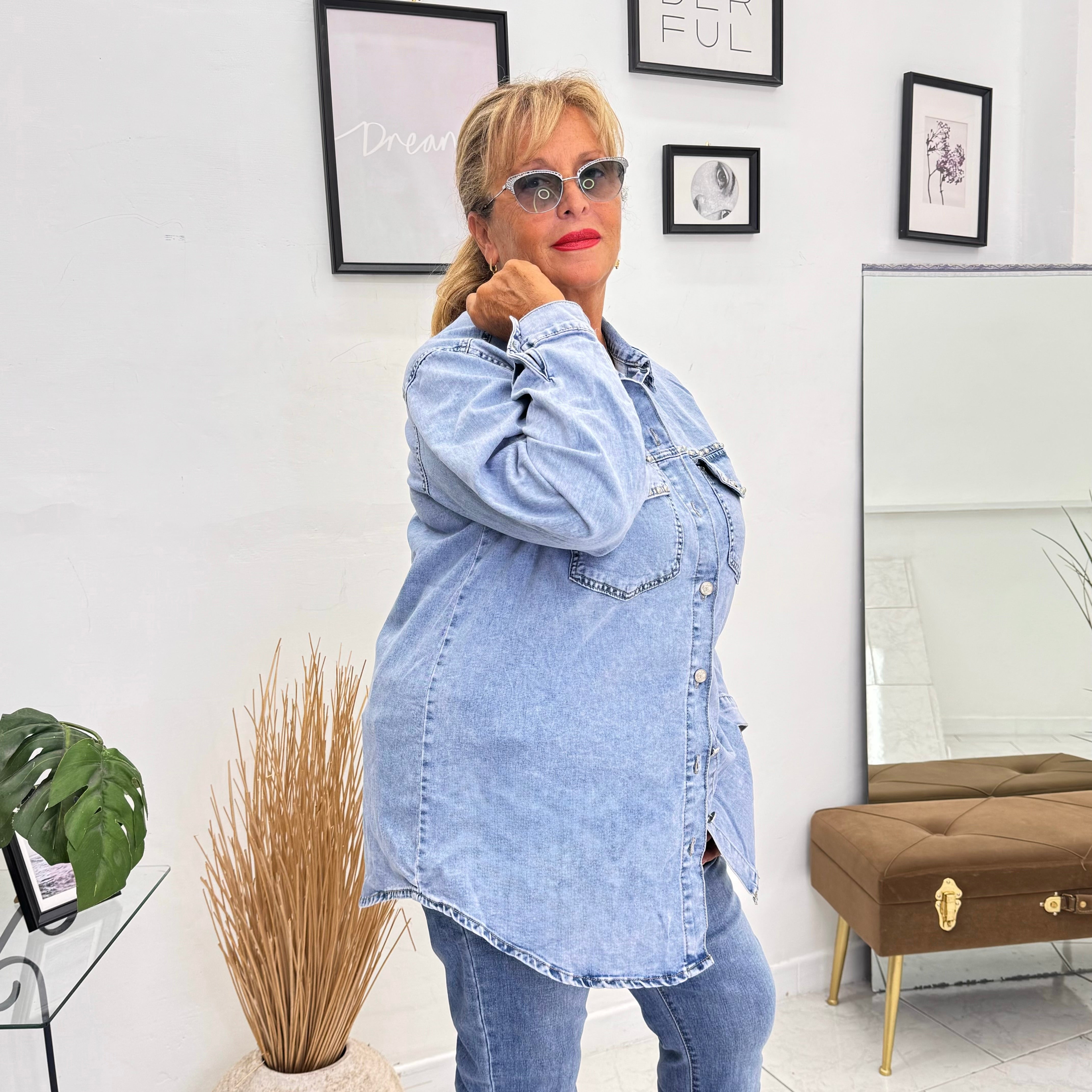 Camicia Jeans Ibisco
