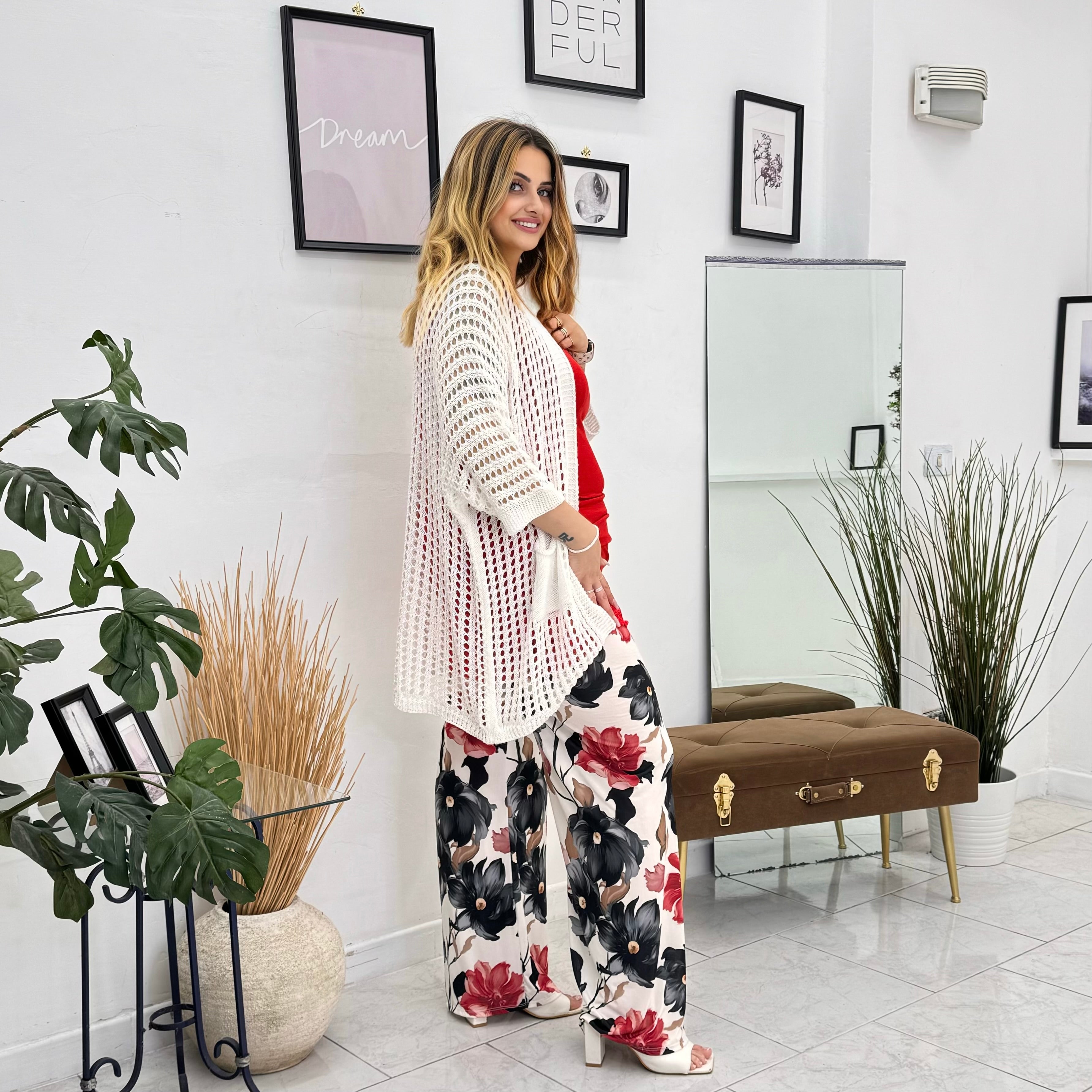 TOTAL LOOK 3 PEZZI RED