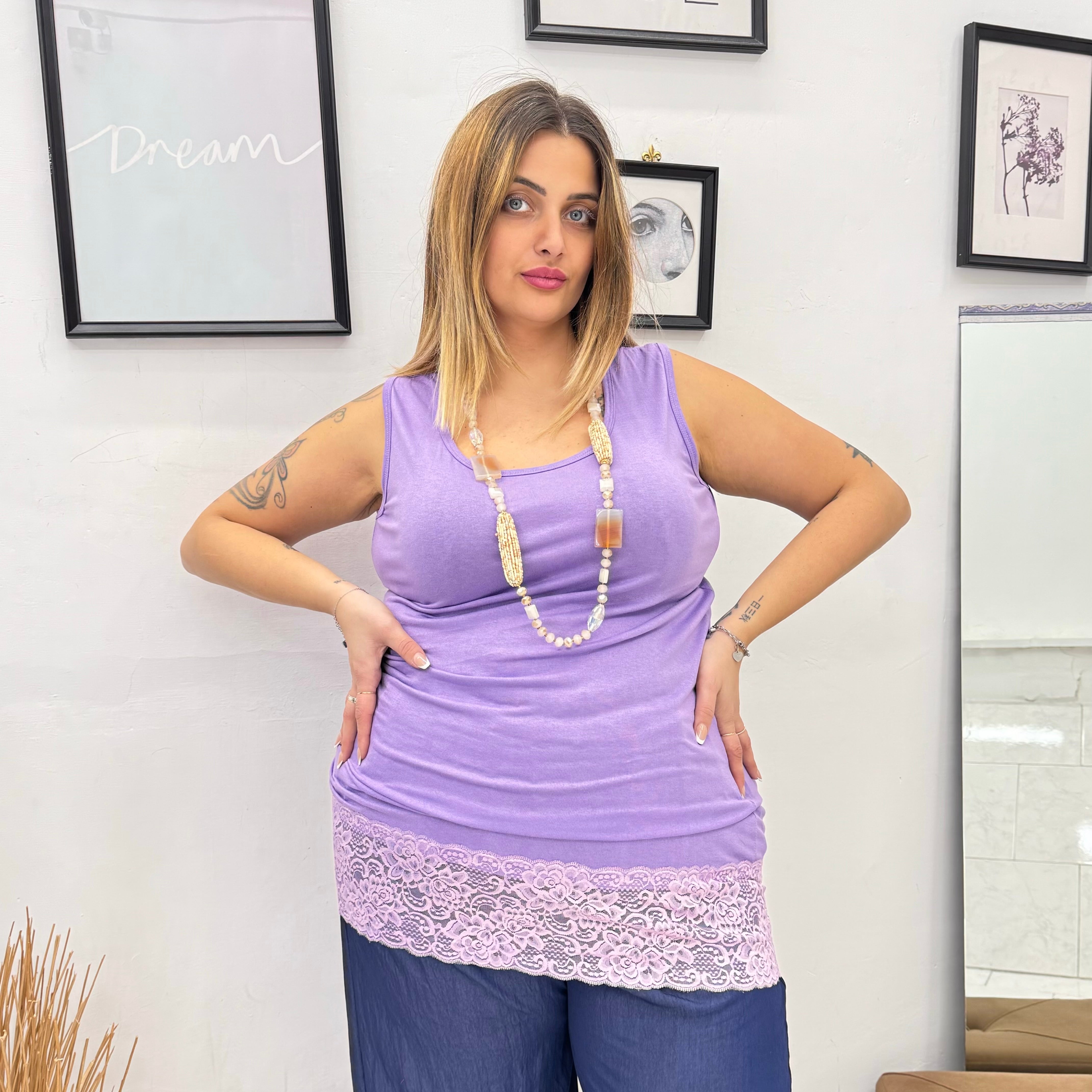 Canotta in cotone