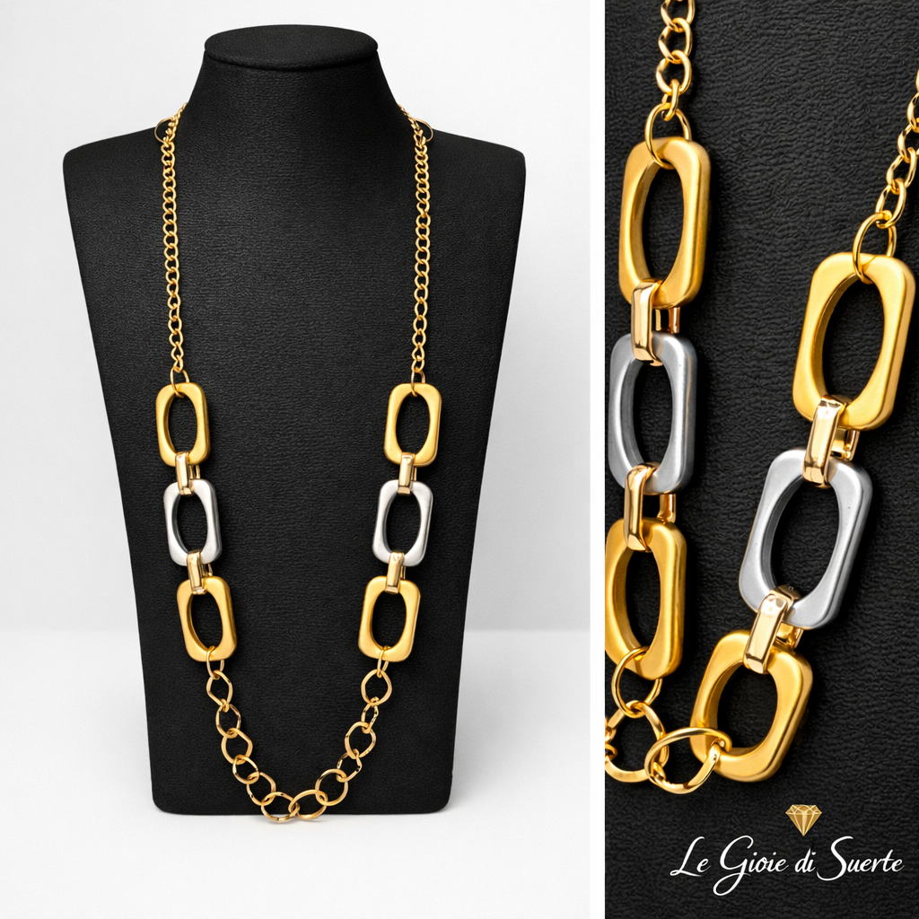 Collana Catena Bicolor “Elena”