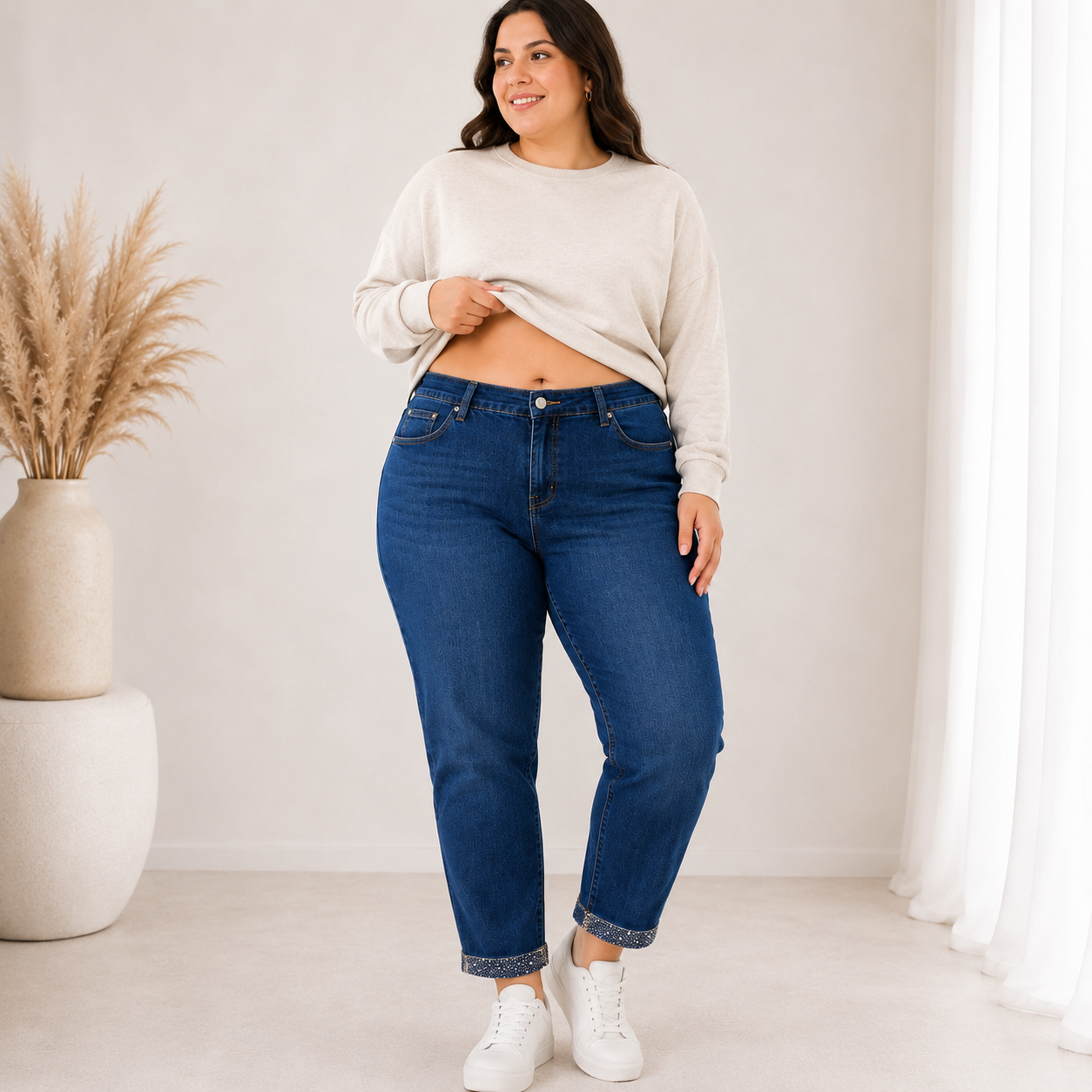 Jeans Crystal Blu  FA9499