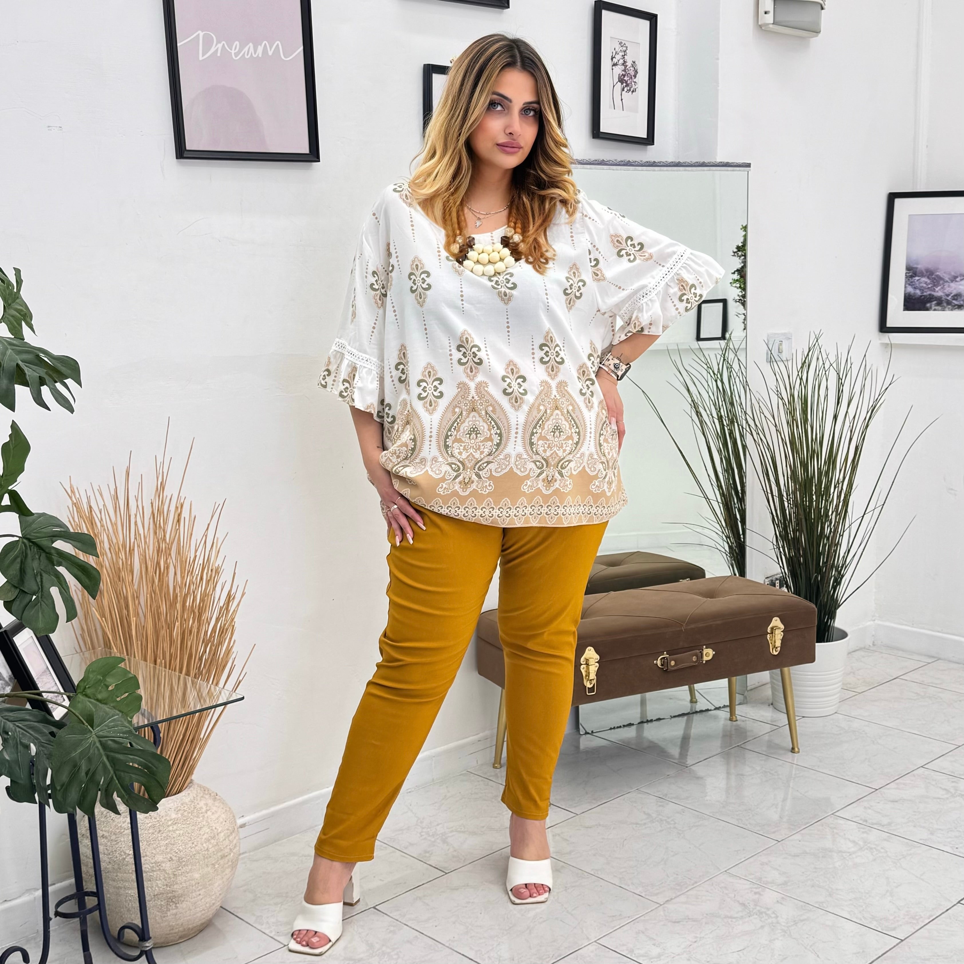 TOTAL LOOK MANDALA BEIGE