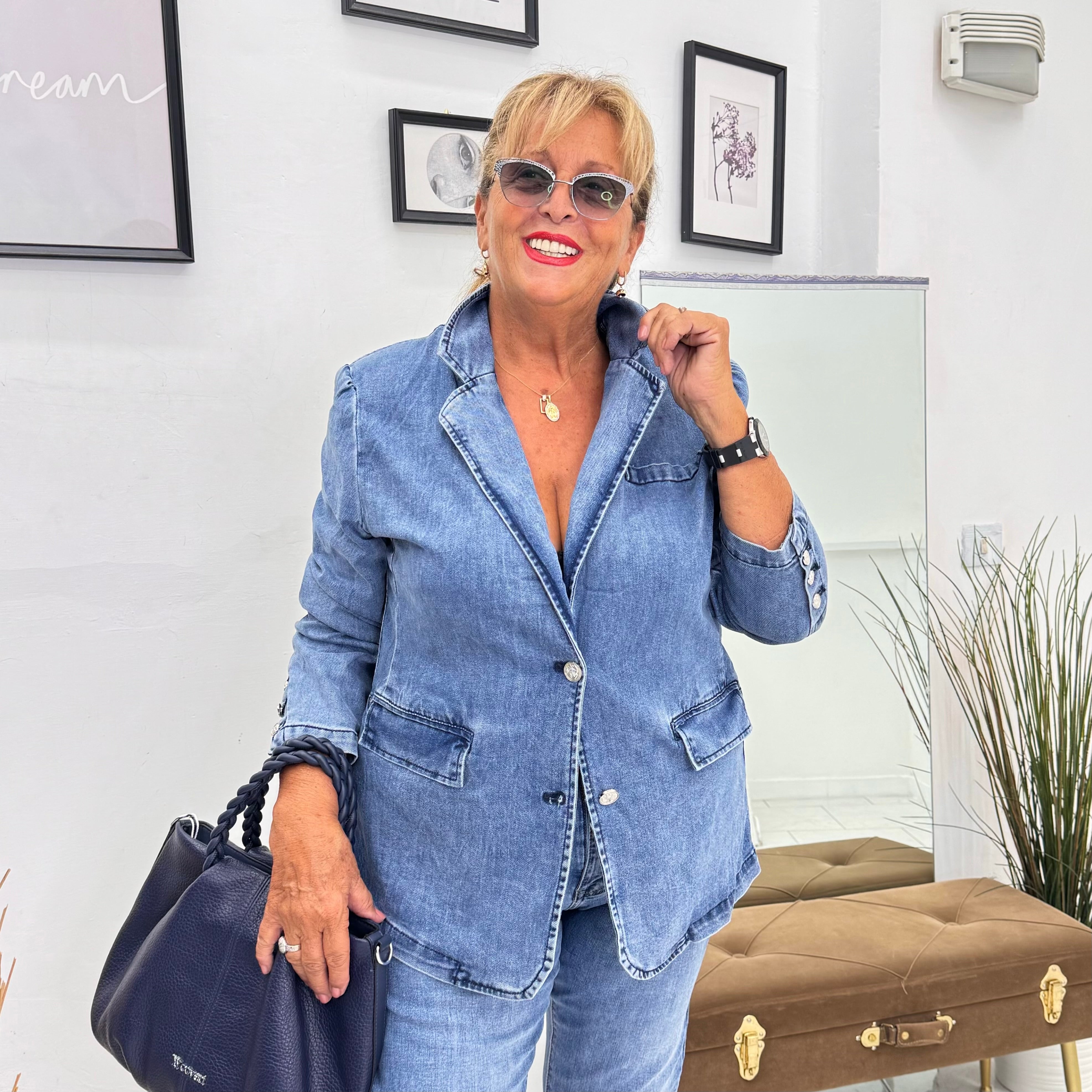 Giacca Jeans Dama
