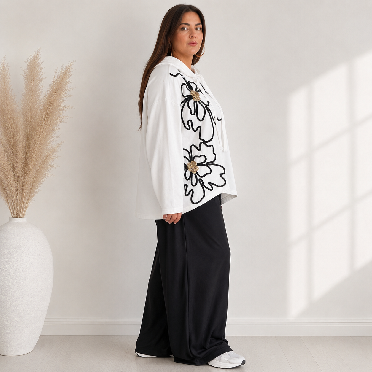 Felpa Flower Chic A21056L
