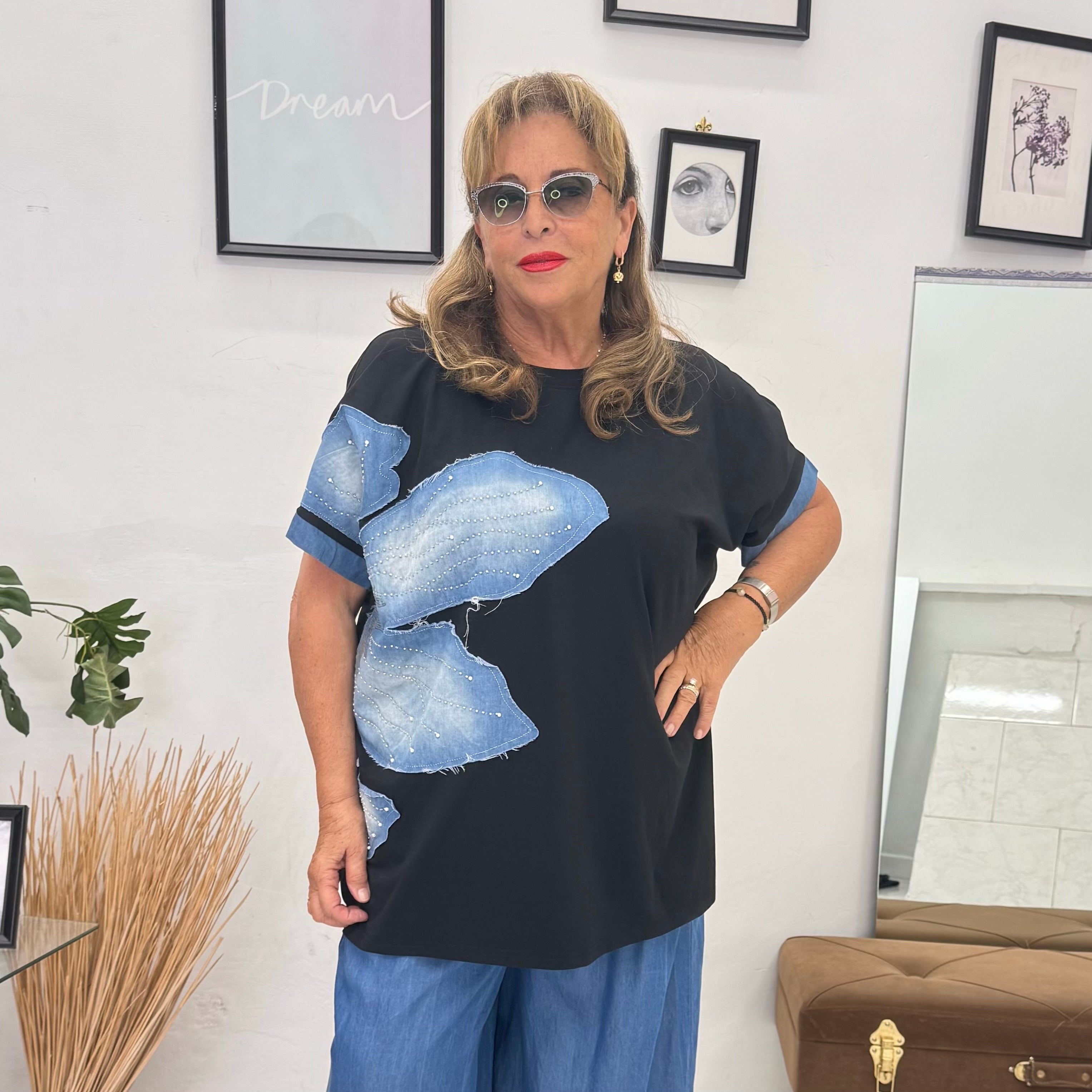 T-shirt Denim