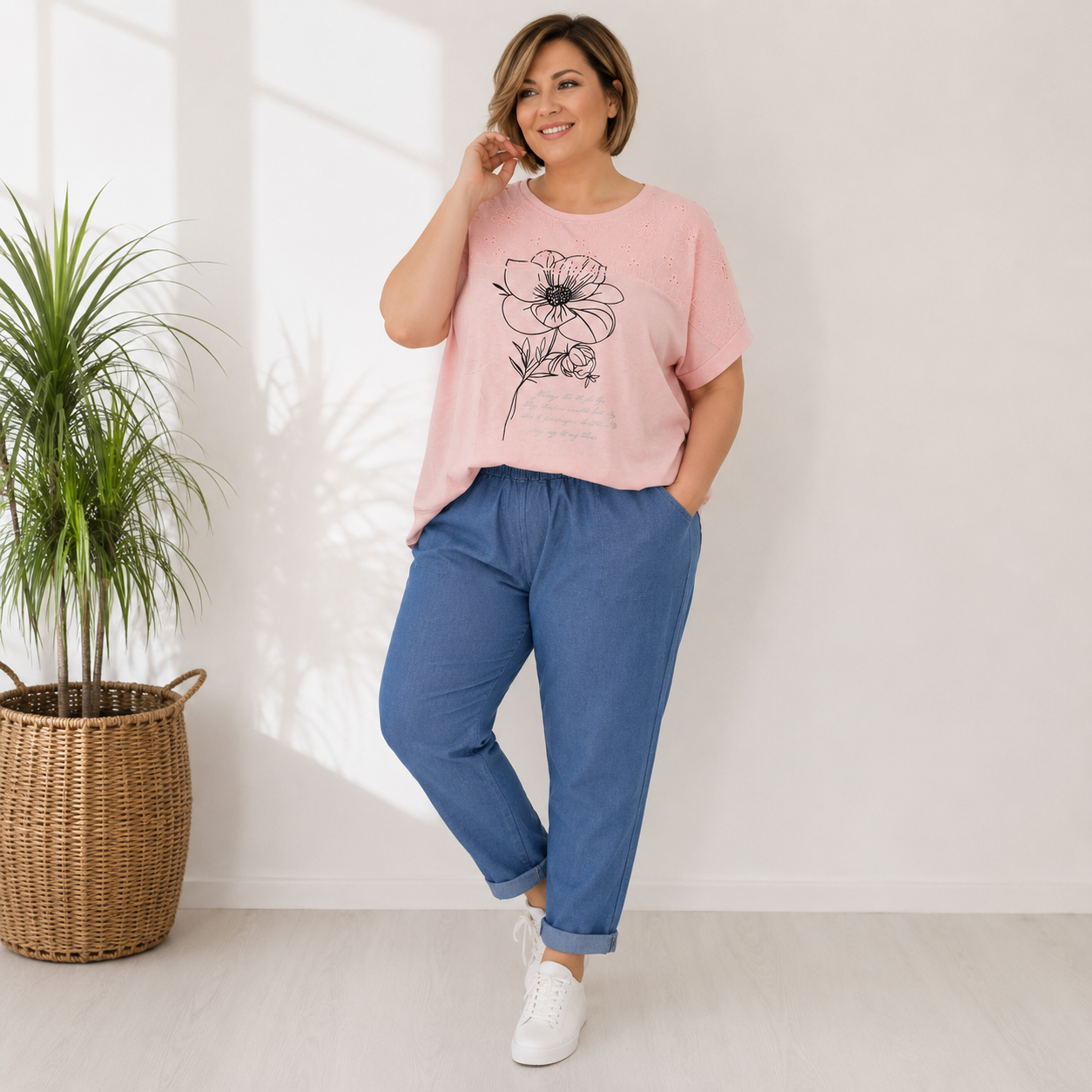 Shirt Daisy Ricamo art. 2909