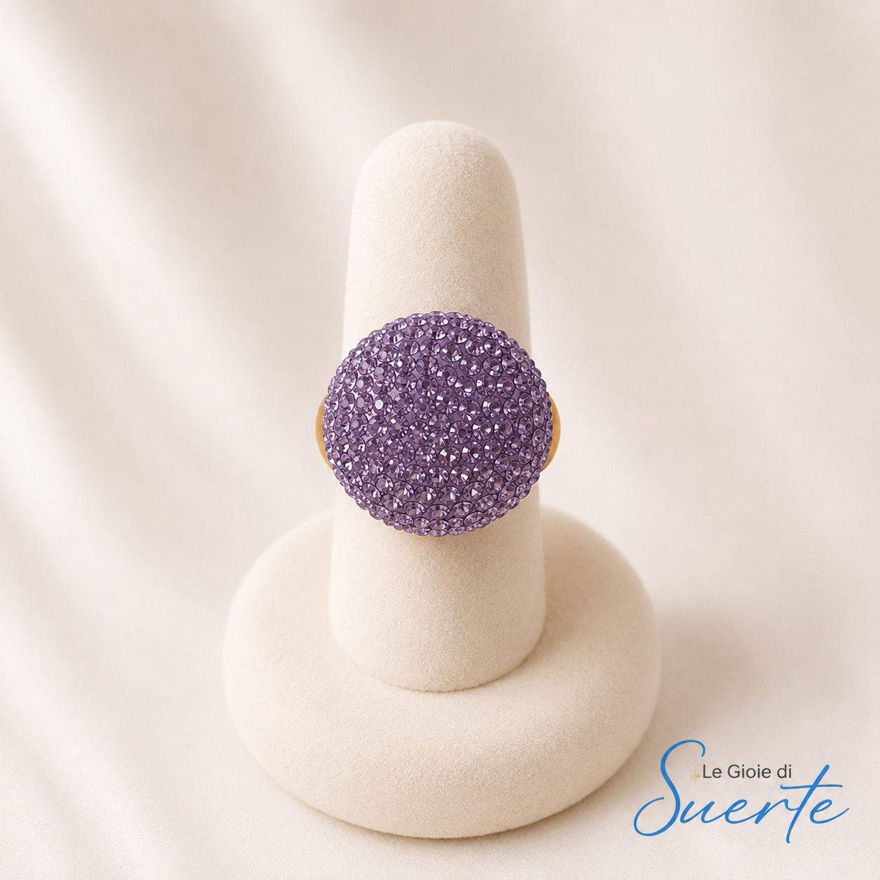 Anello Crystal Lavender