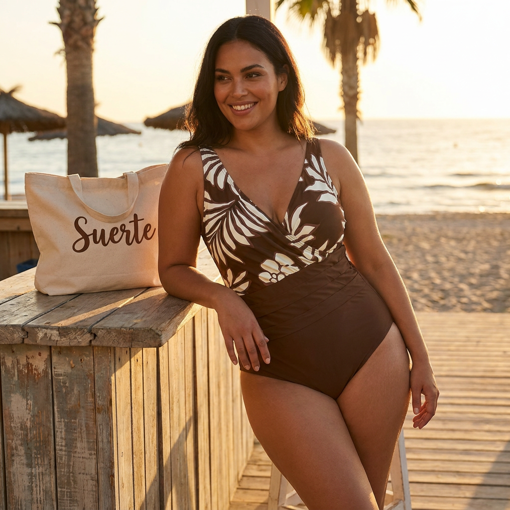 Costume intero tropical