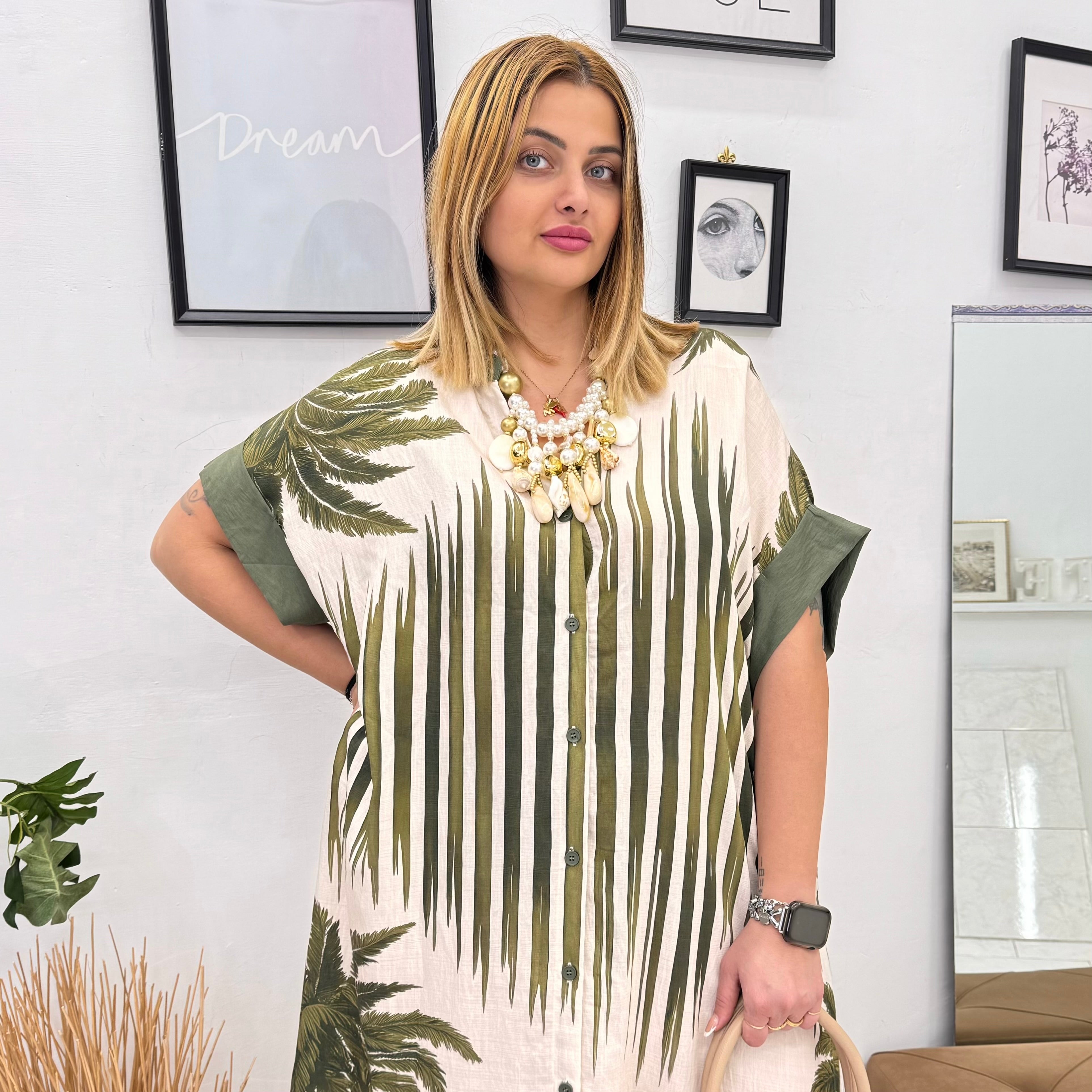 Abito Camicia Jungle