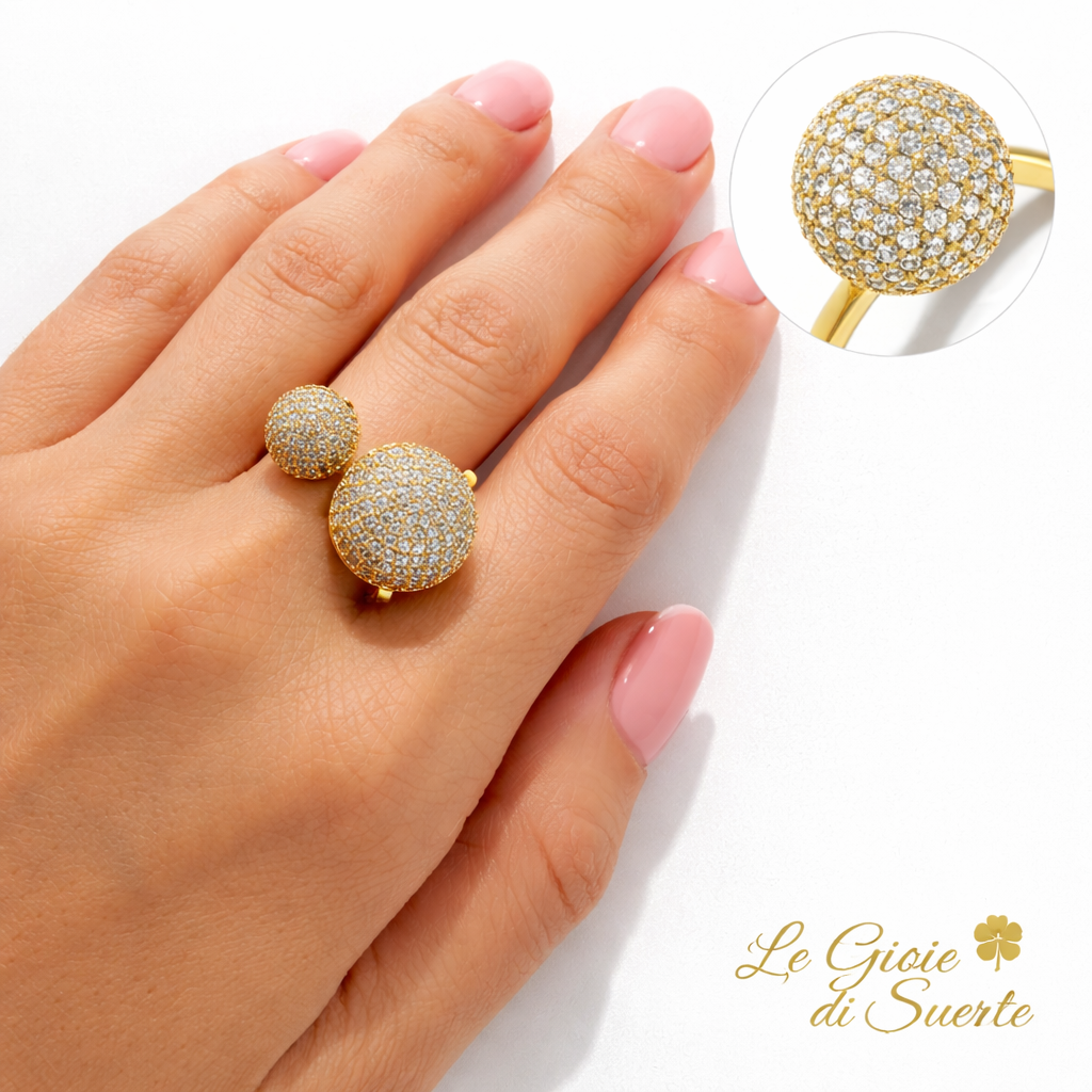 Anello Double Diamond