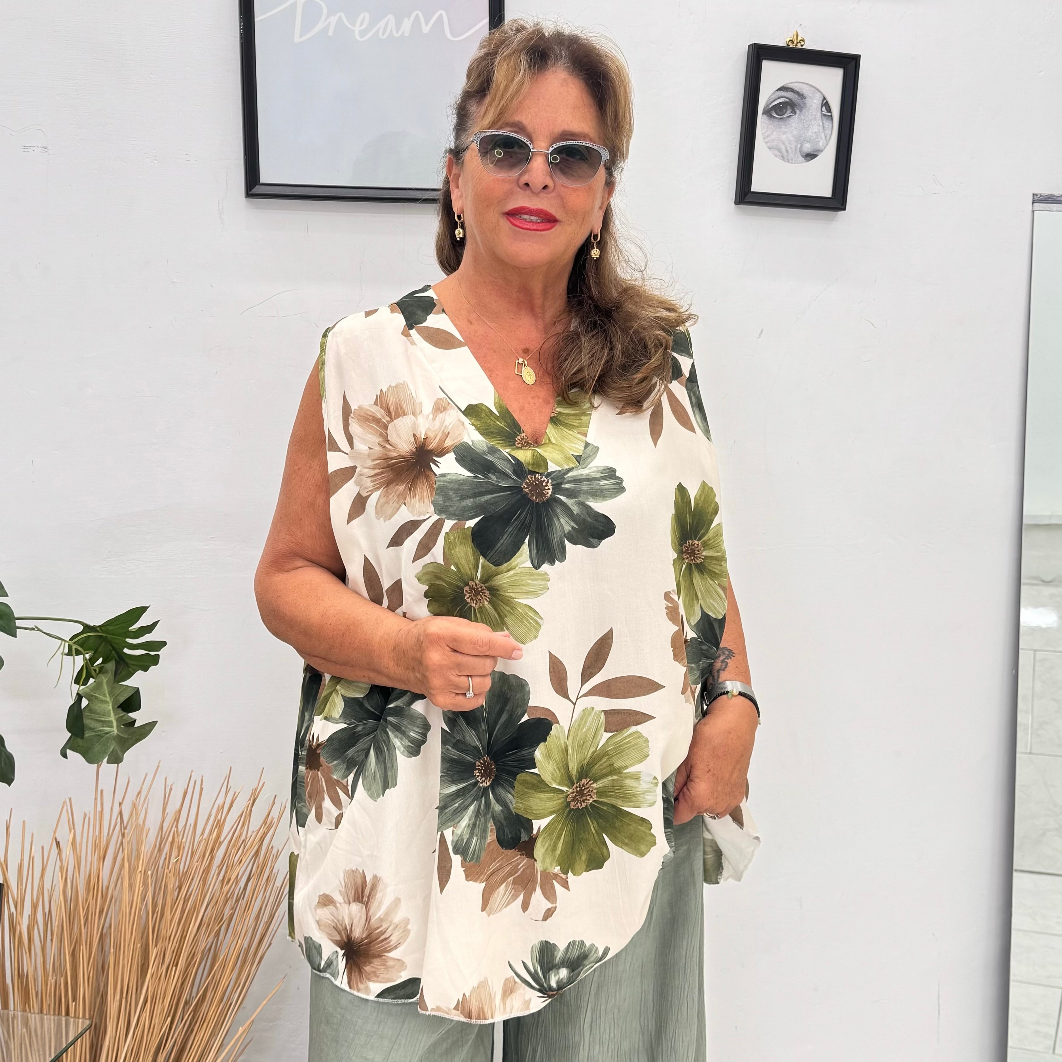 Blusa Eden Floreale