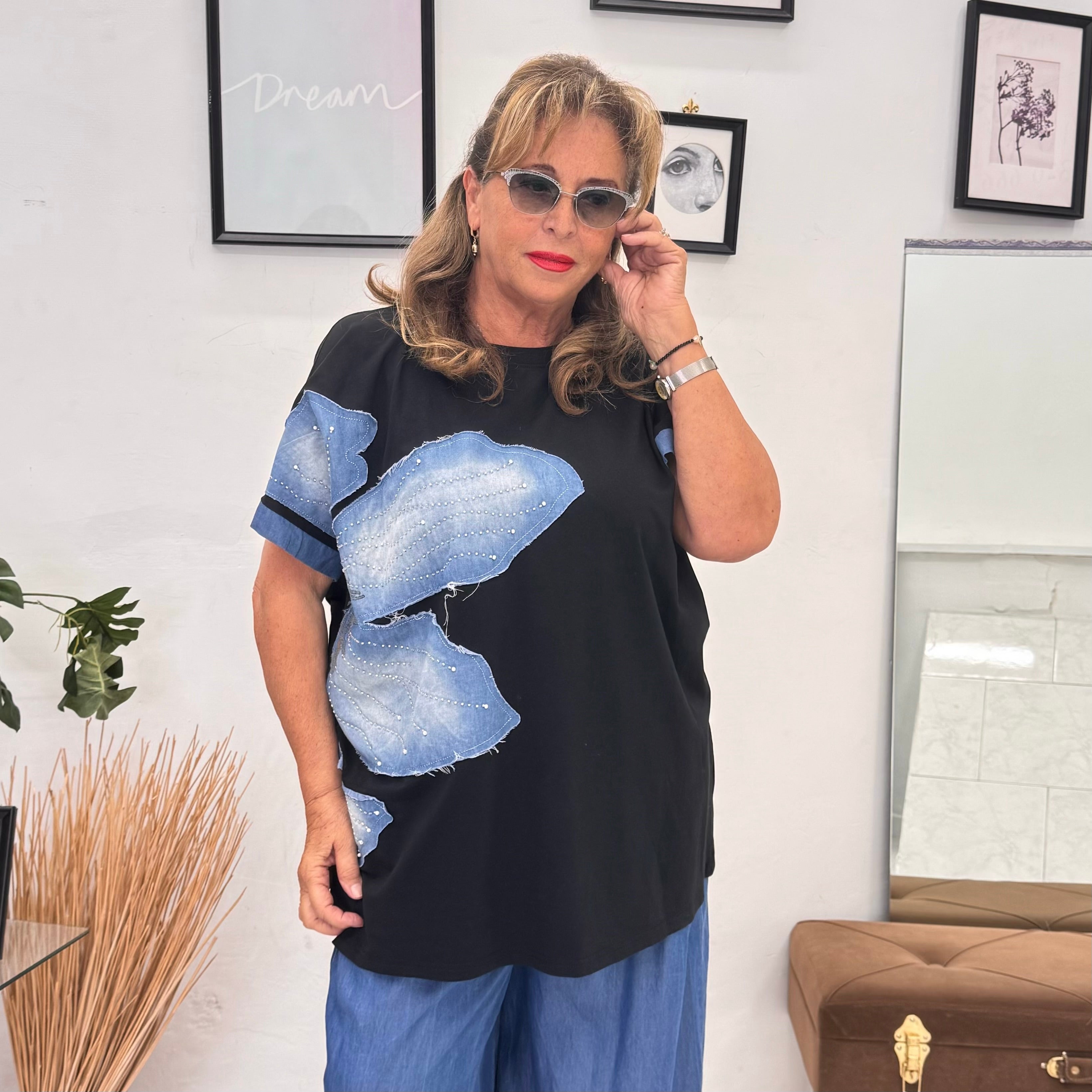 T-shirt Denim