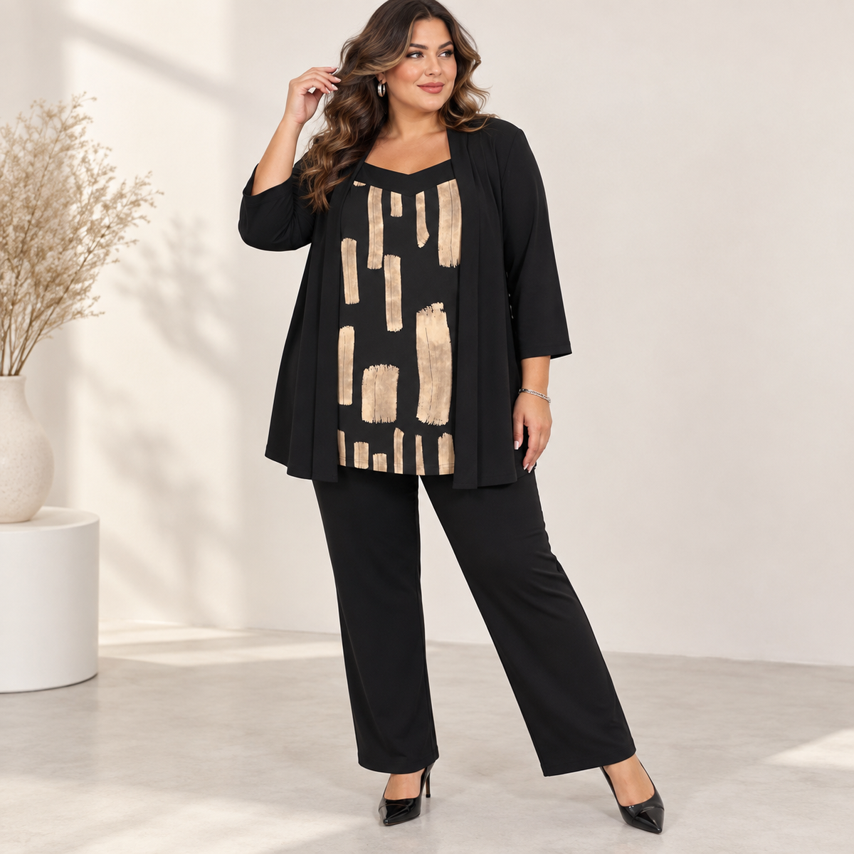 Finto Twinset Elegance Champagne 03972