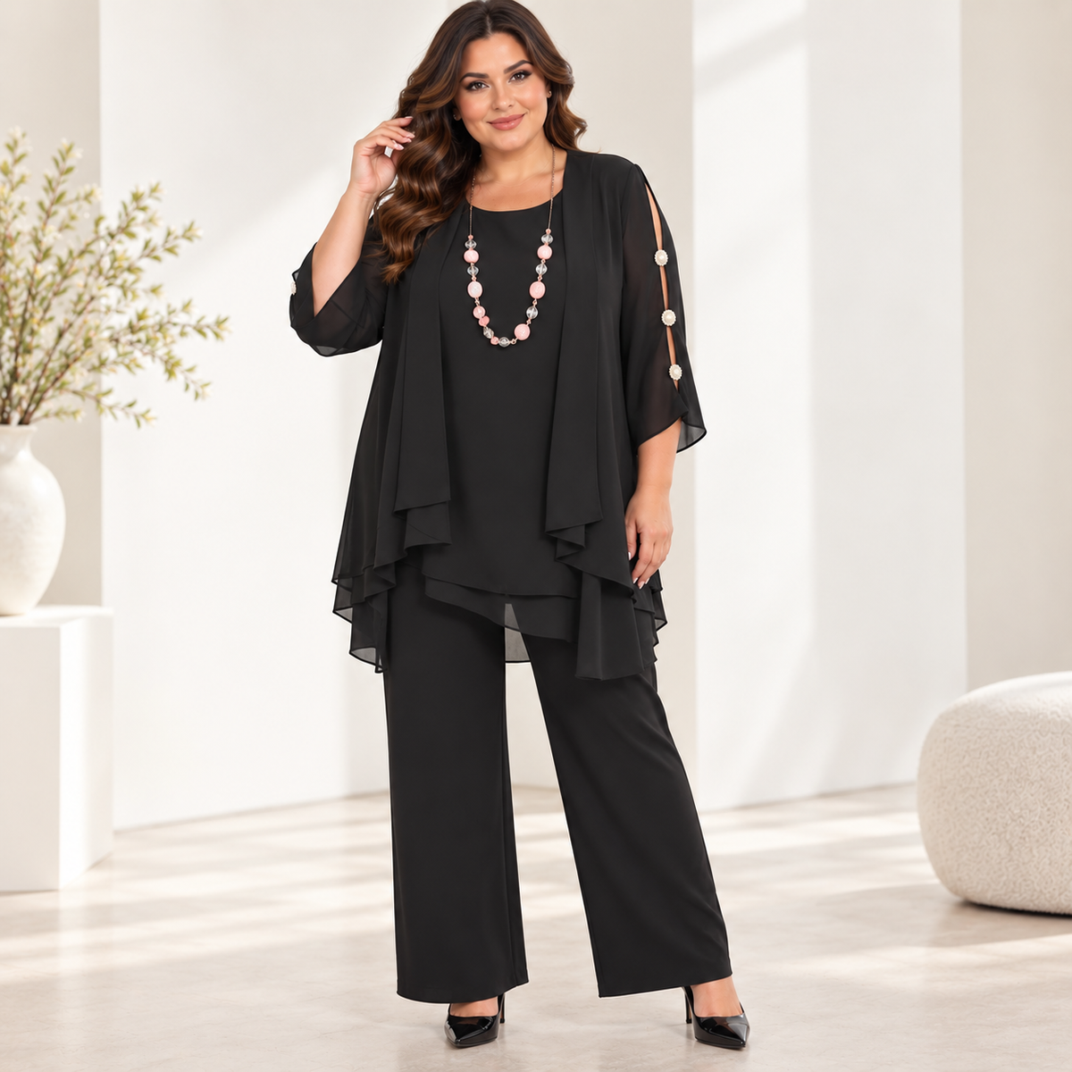 Twinset con perle 03728
