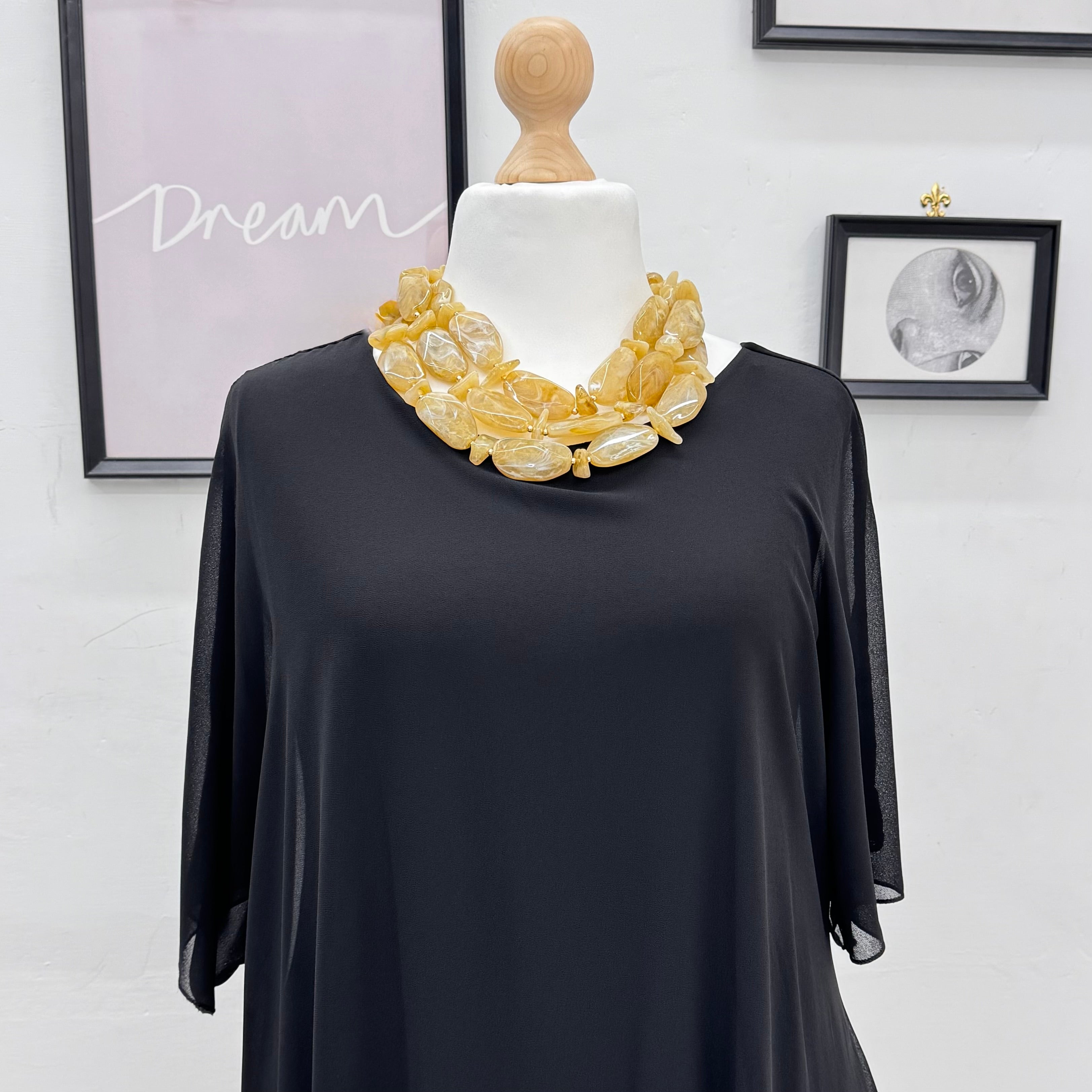 Collana Petra Beige