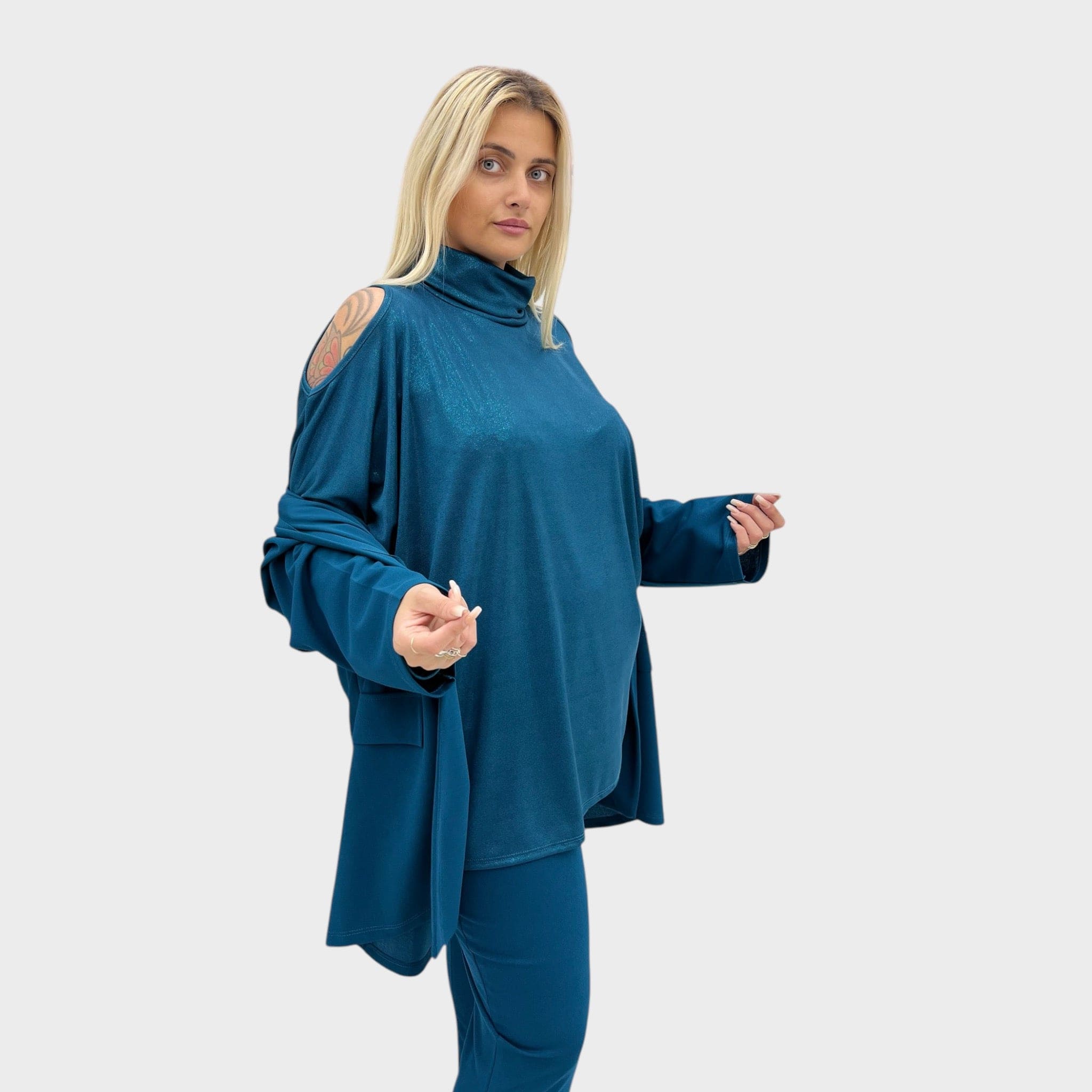 Tailleur elasticizzato per donne curvy Giuly