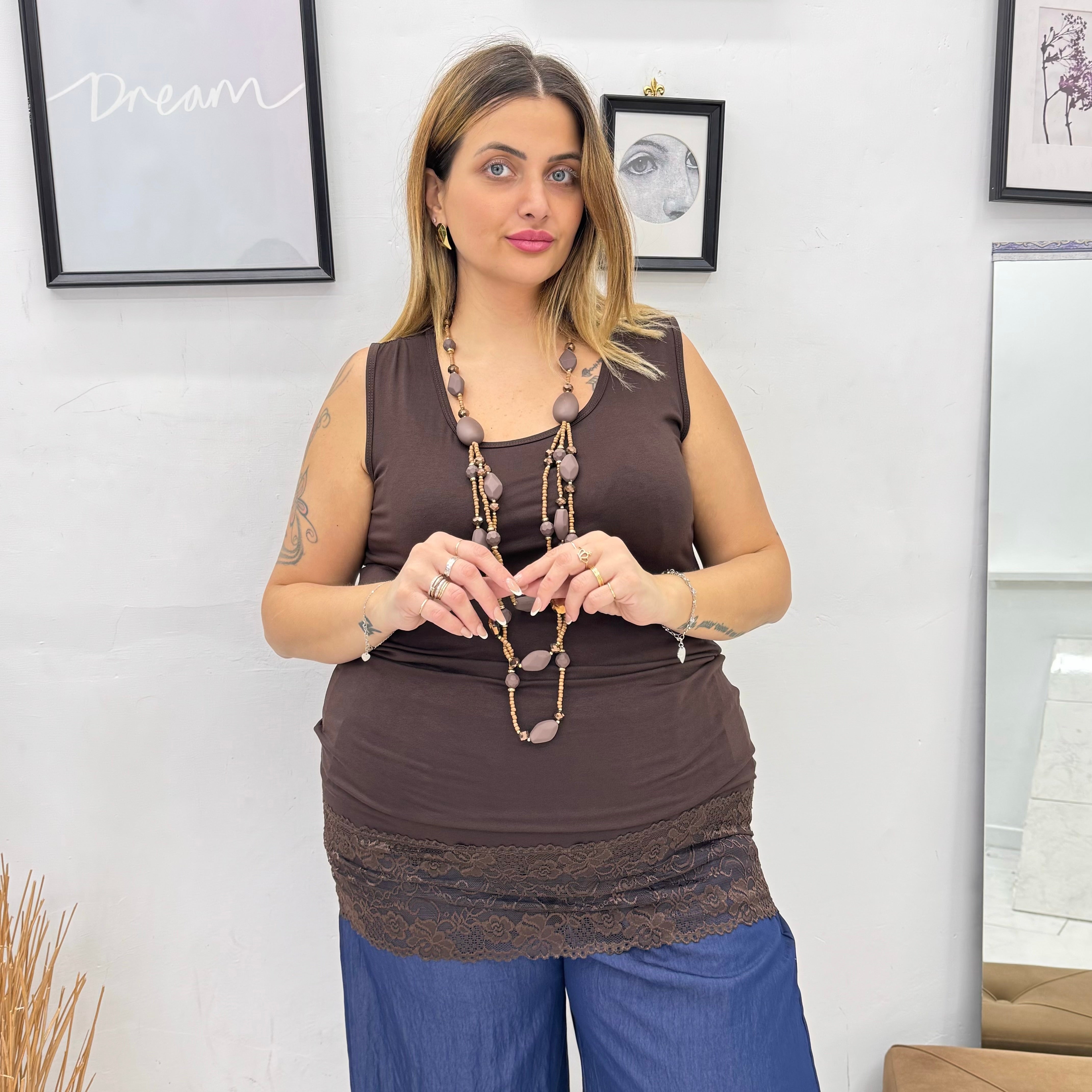 Canotta in cotone