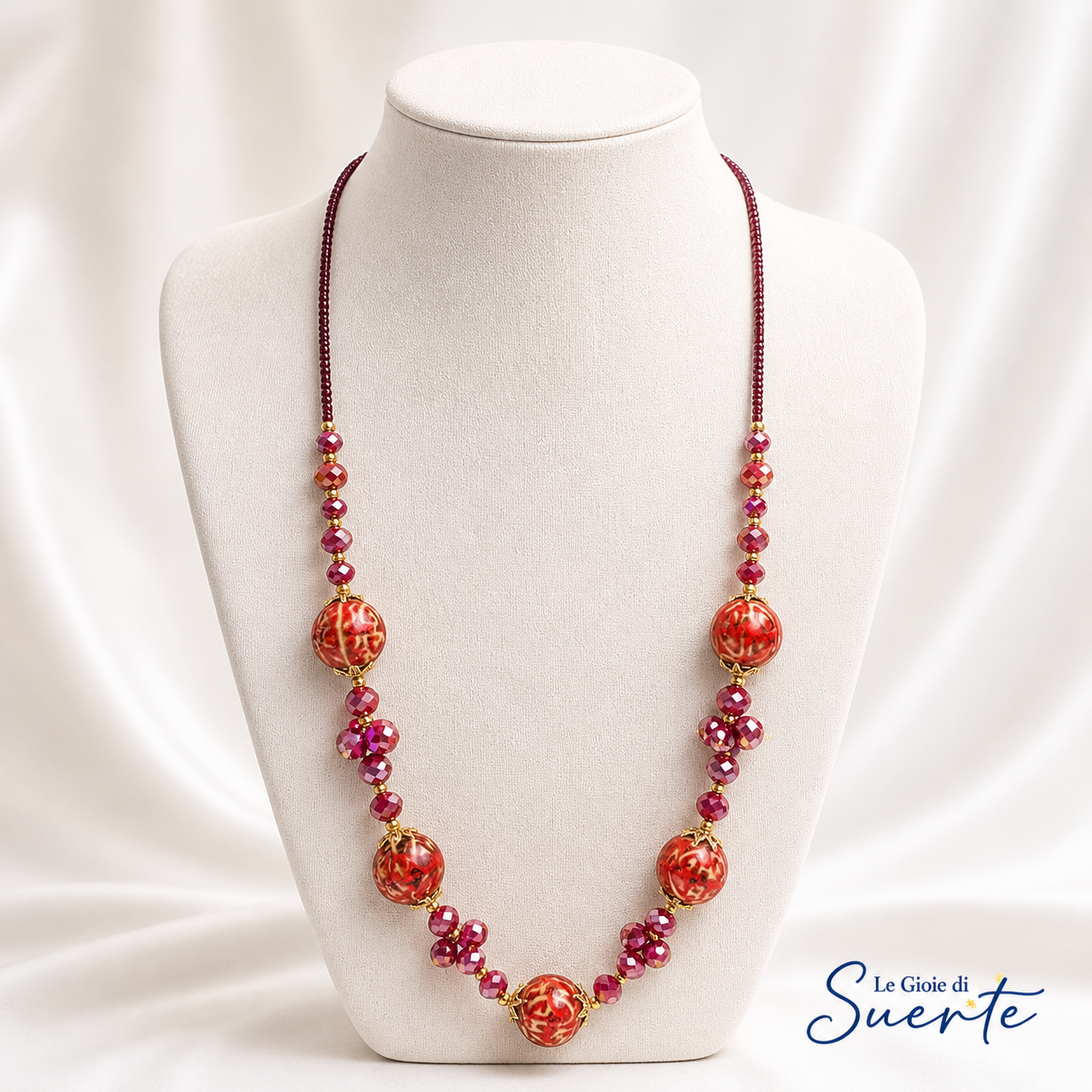 Collana Rubino Elegance