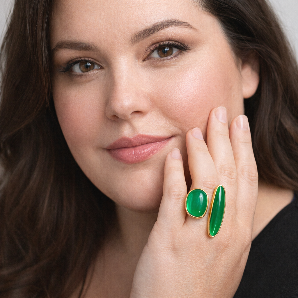 Anello Double Pietra