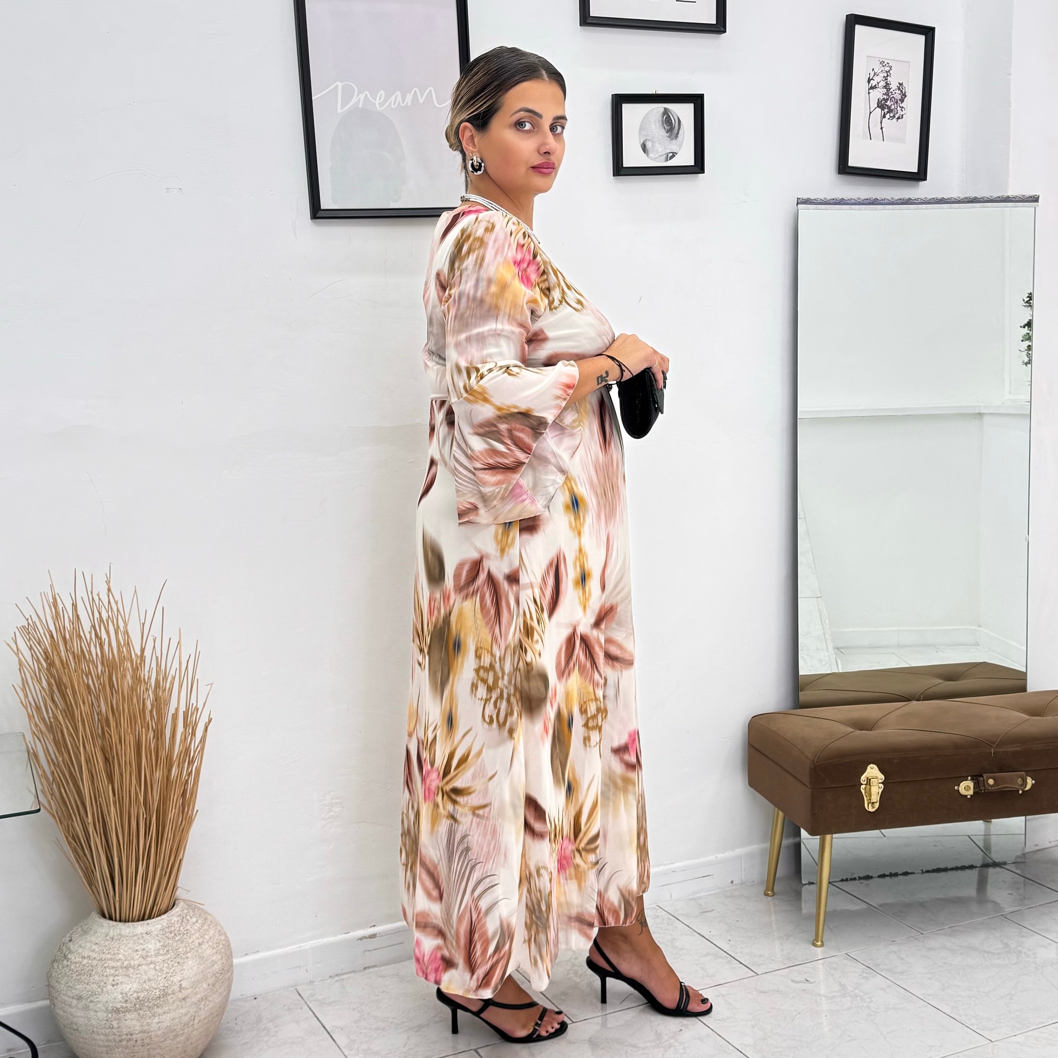 Abito In Georgette Autumn