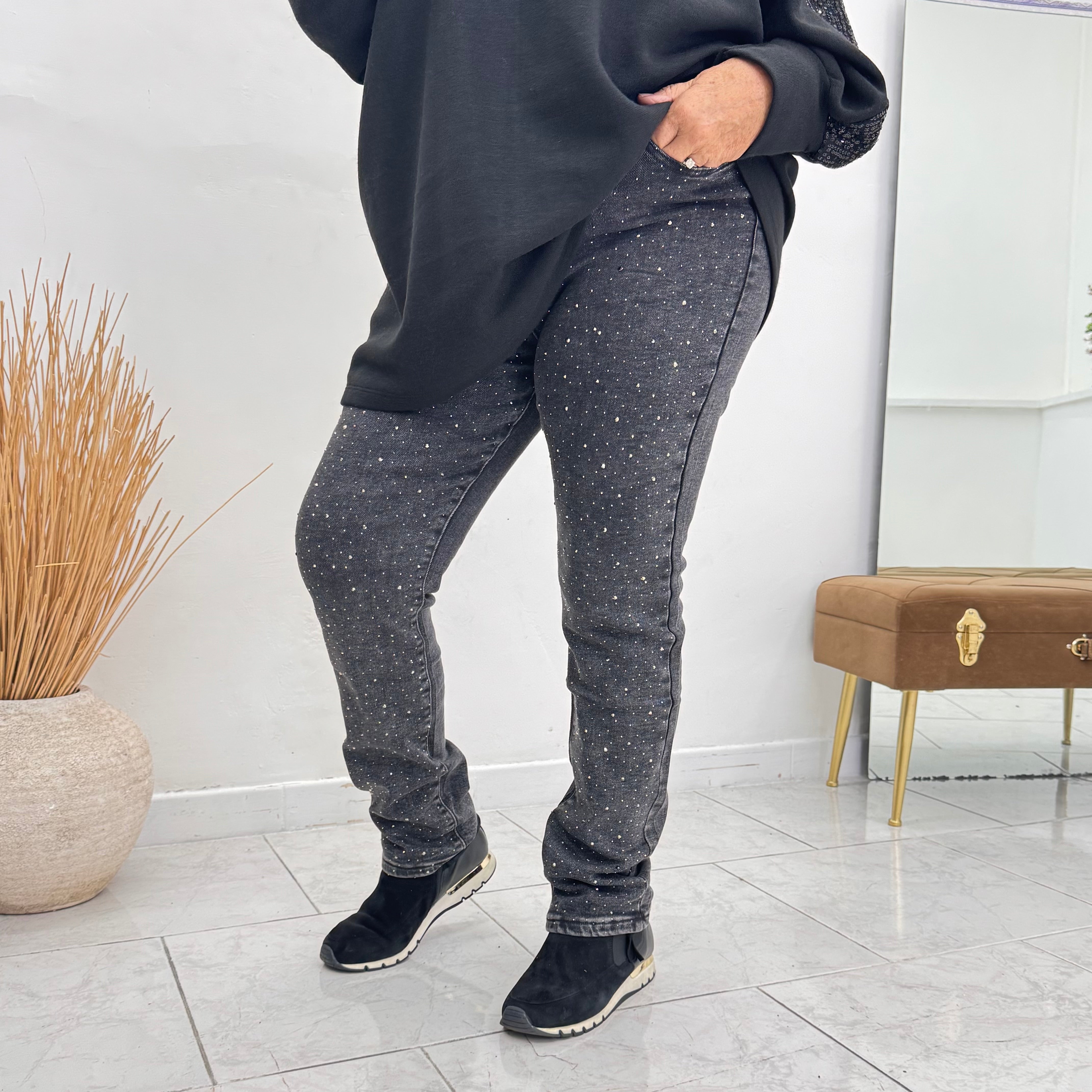 Jeans Strass -5KG