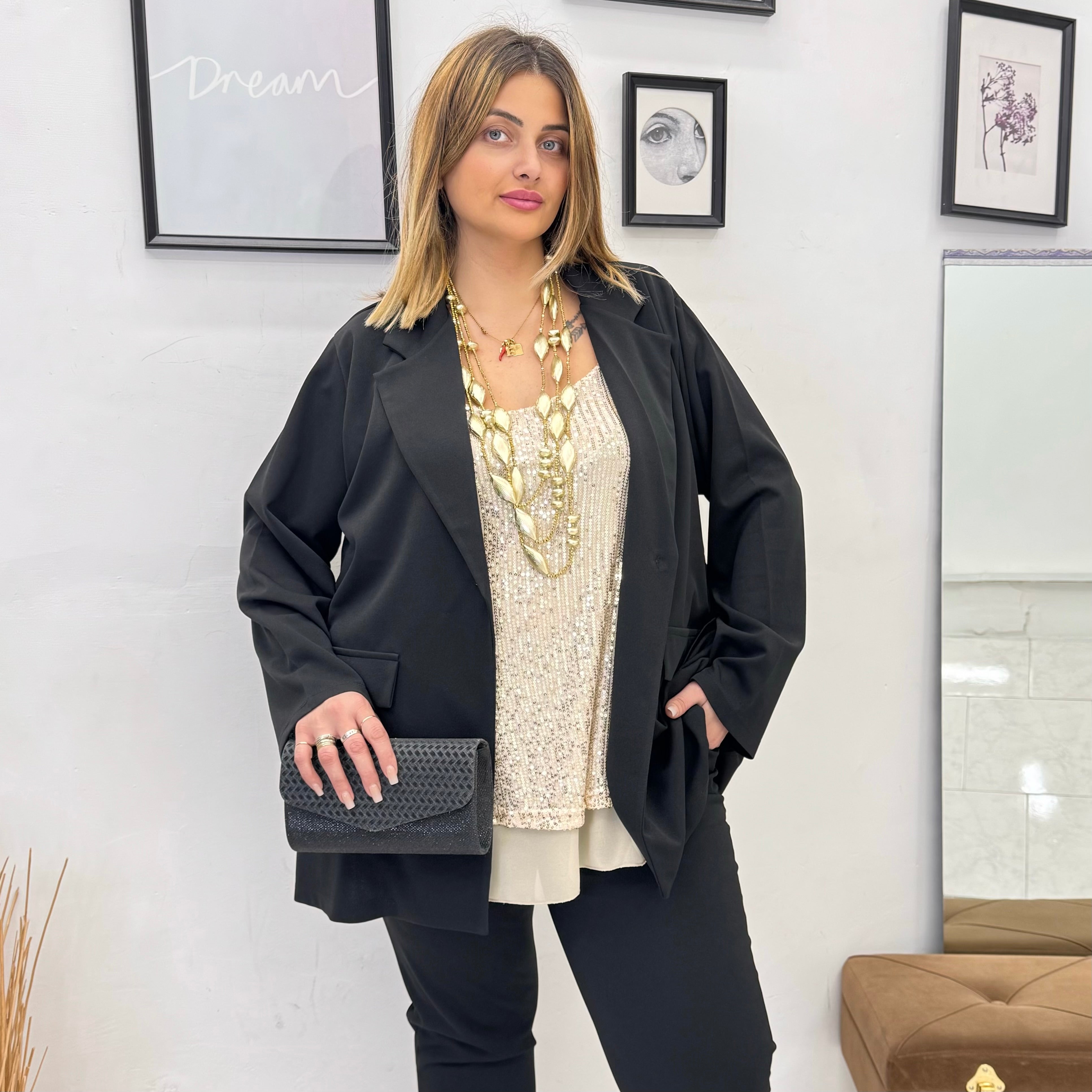 Tailleur elasticizzato per donne curvy Giuly