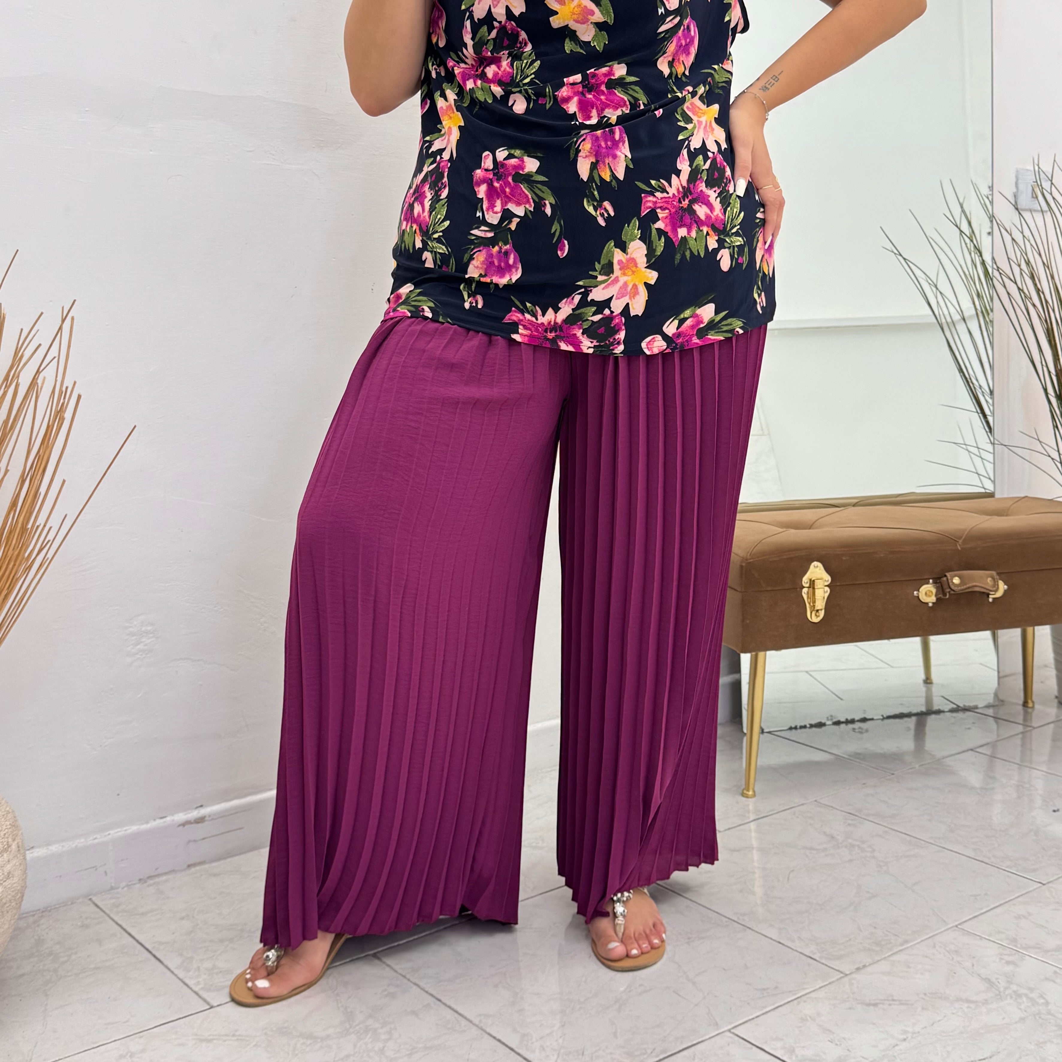 Pantalone Plissé