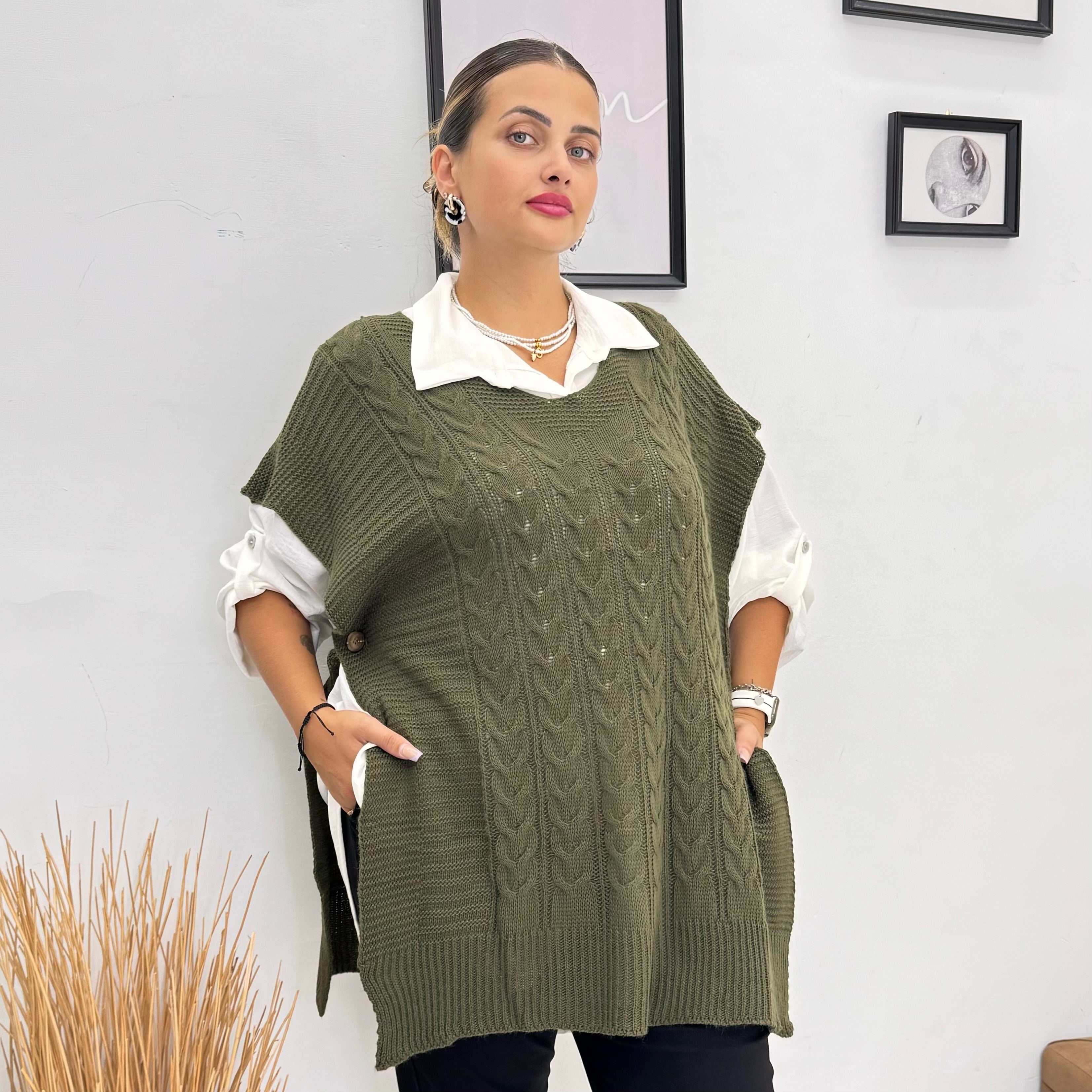 Maglia con camicia Kesya