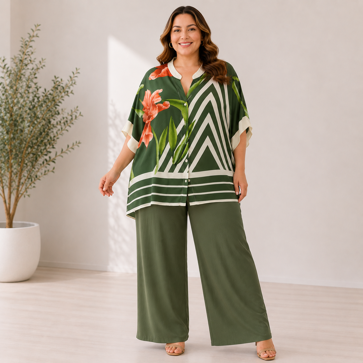 Casacca Linee & Petali