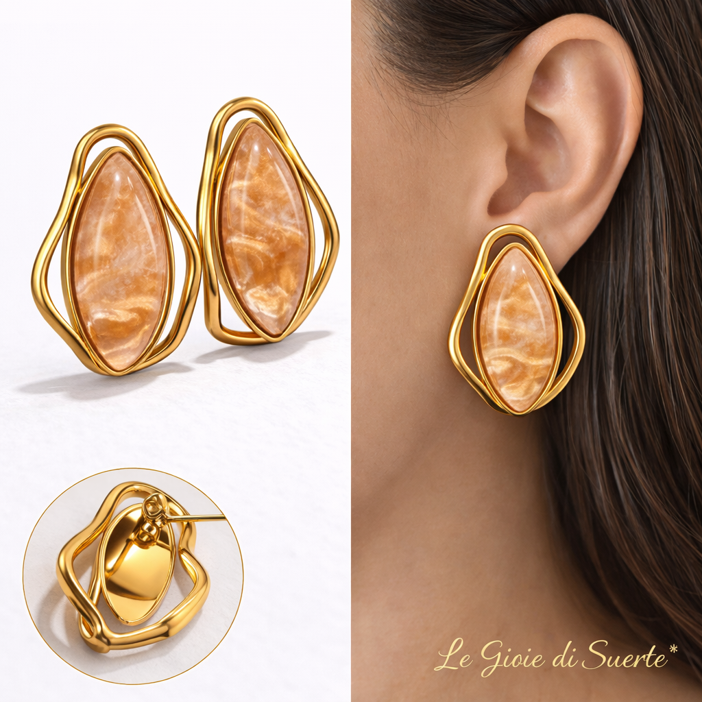 Orecchini Giada